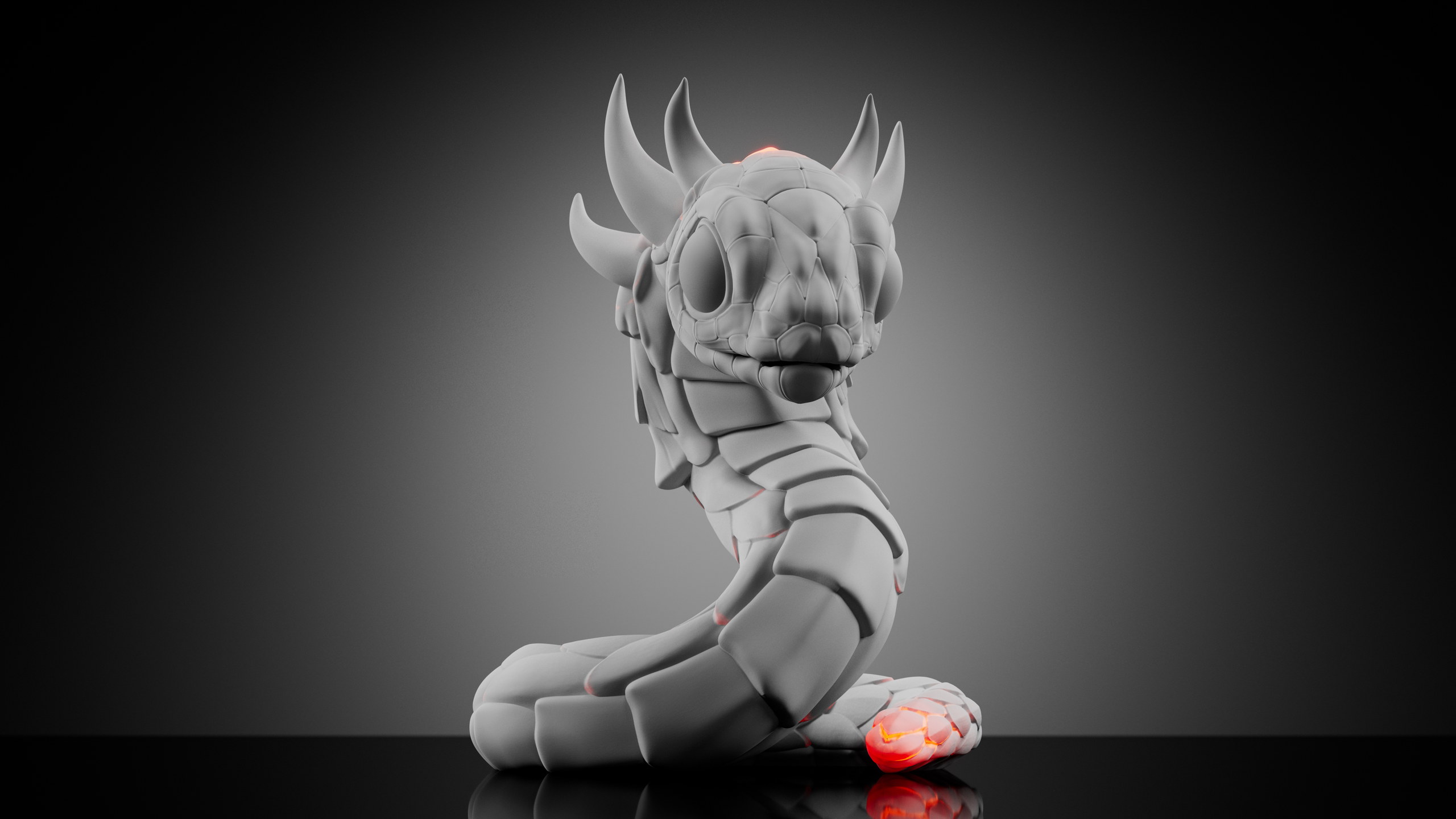 Taipan — Stage 1 — clay render