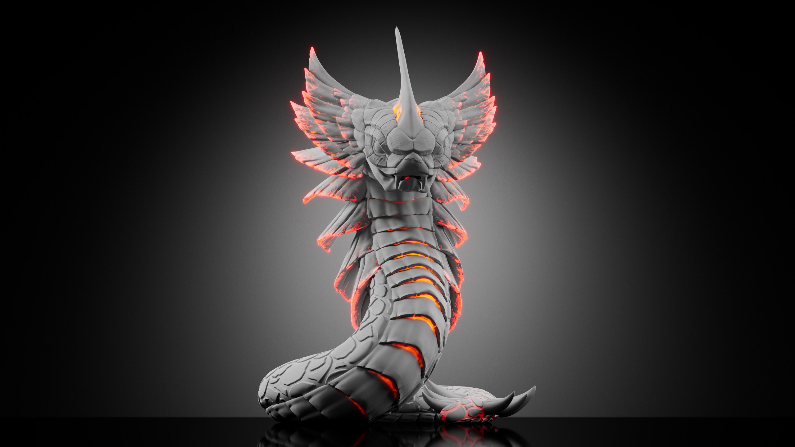 Taipan — Stage 3 — clay render