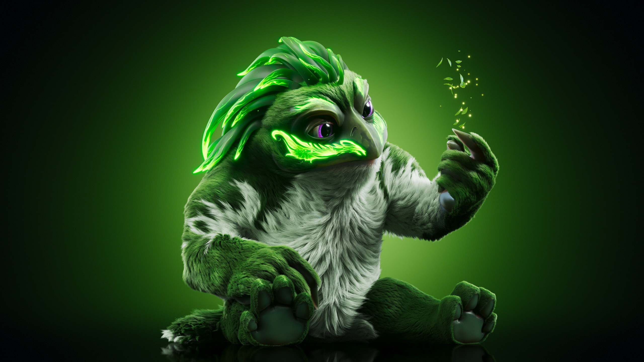 Doka — Stage 1 · Nature — Illuvium creature render