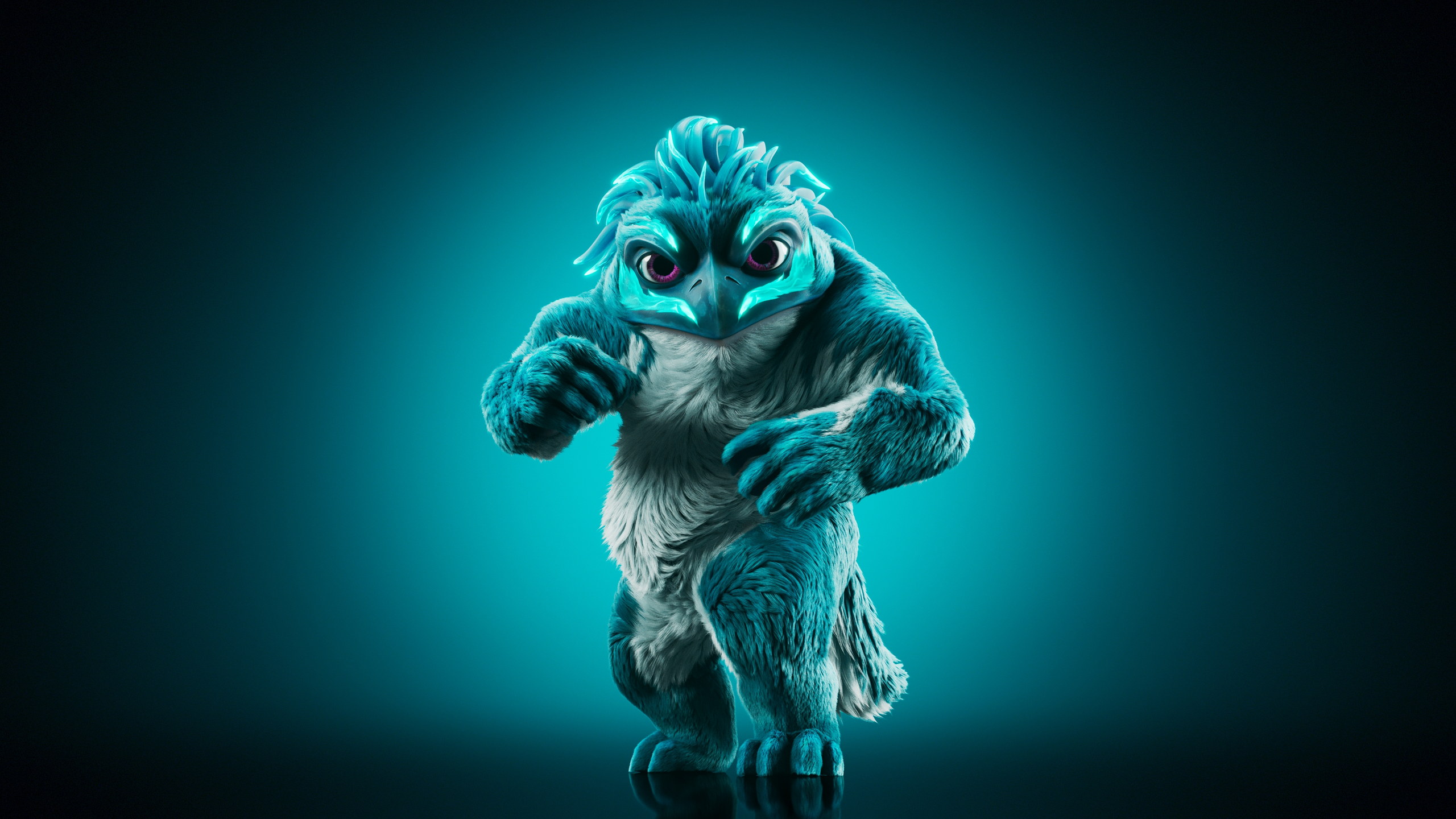 Doka — Stage 2 · Air — Illuvium creature render