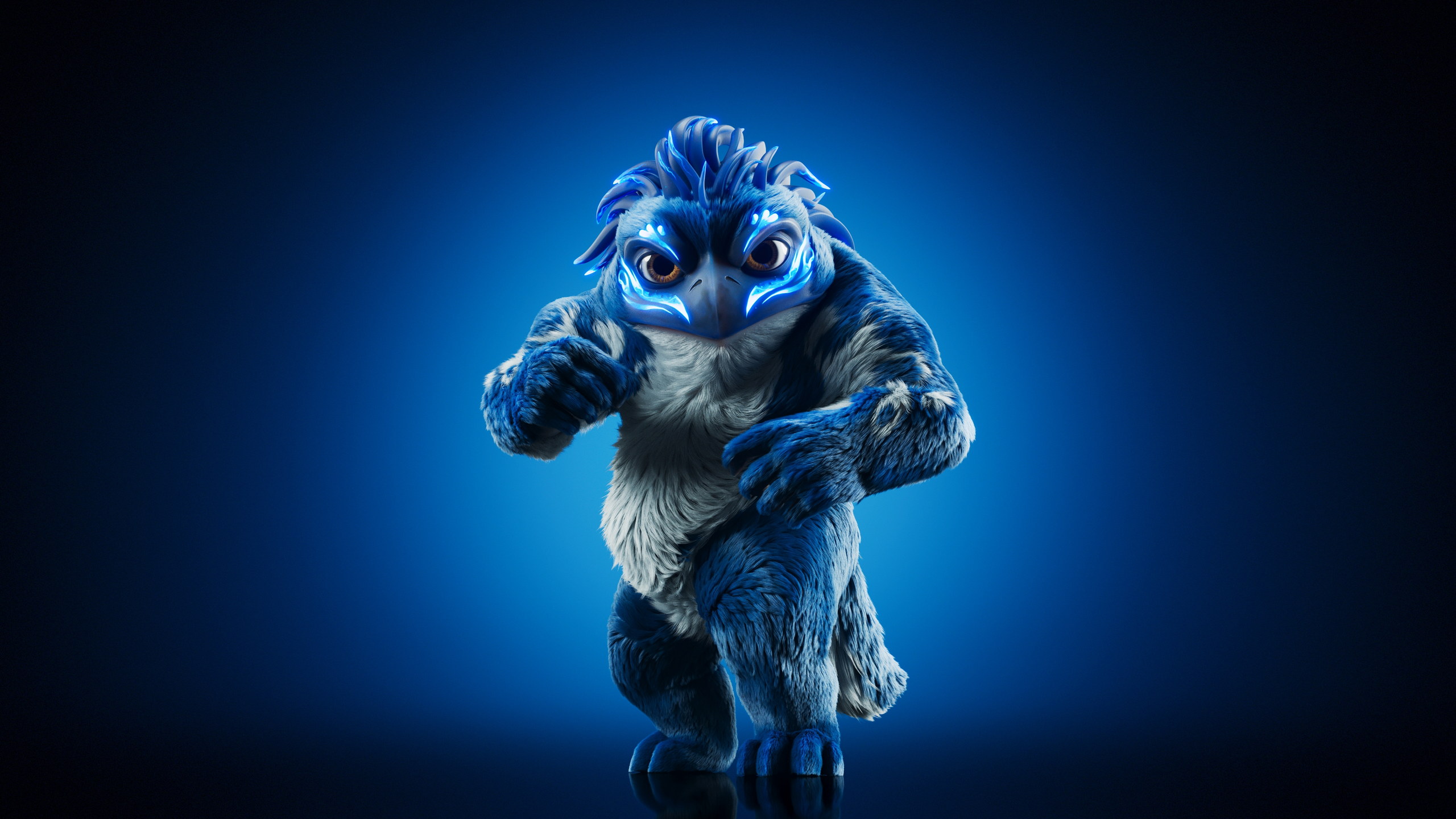 Doka — Stage 2 · Water — Illuvium creature render
