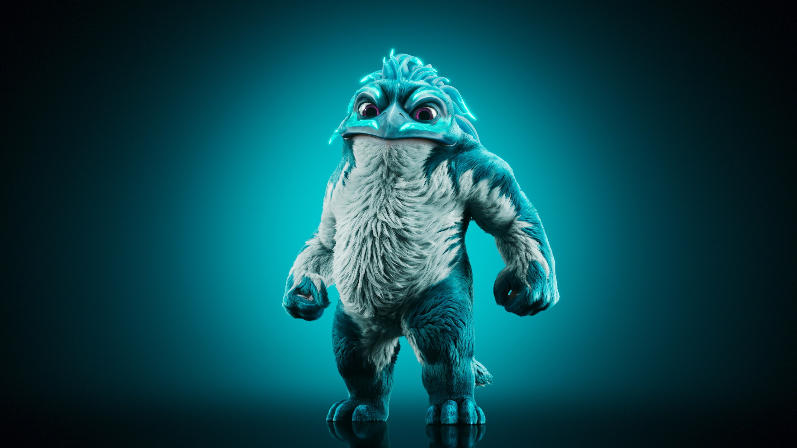 Doka — Stage 3 · Air — Illuvium creature render