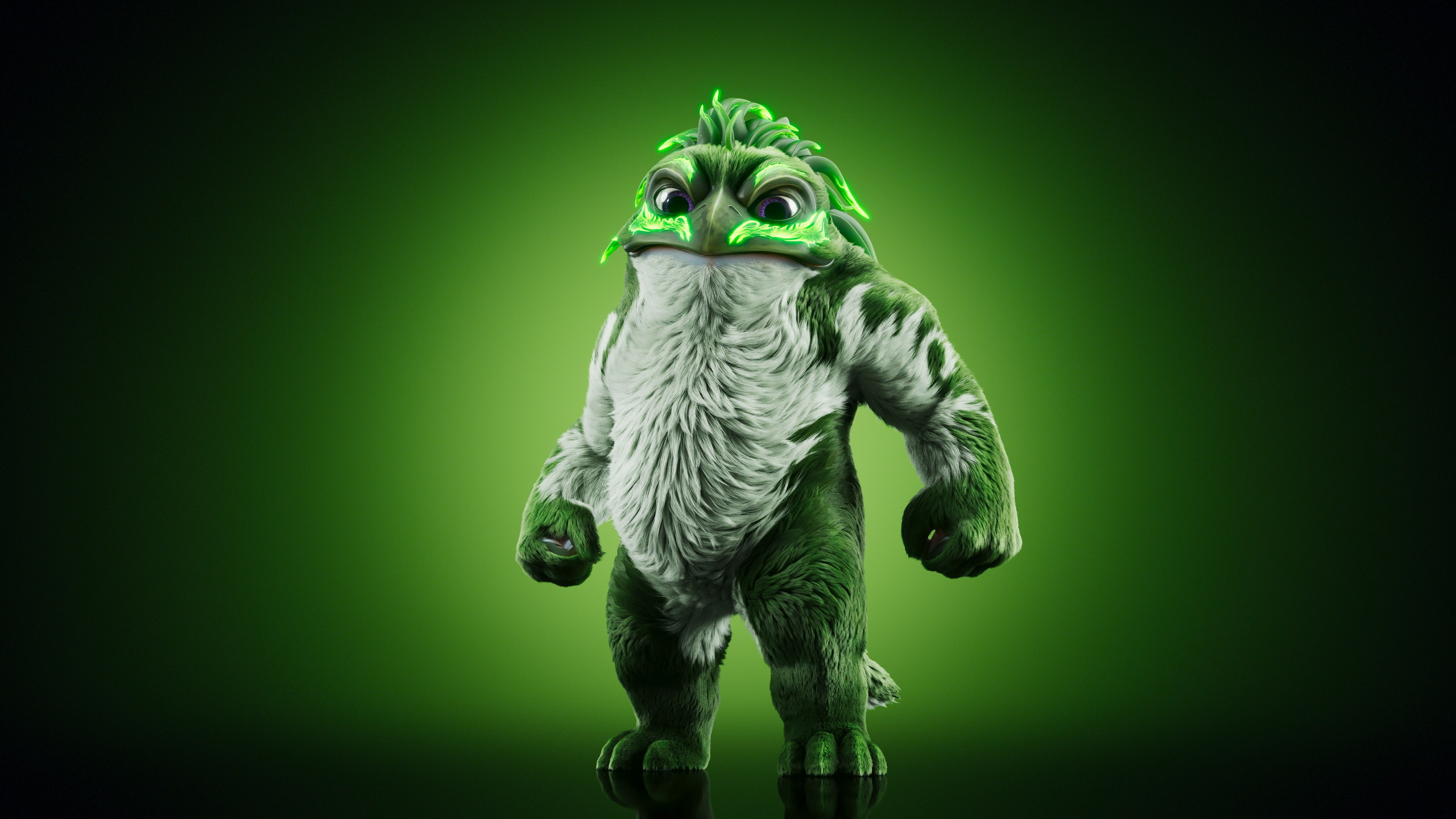 Doka — Stage 3 · Nature — Illuvium creature render