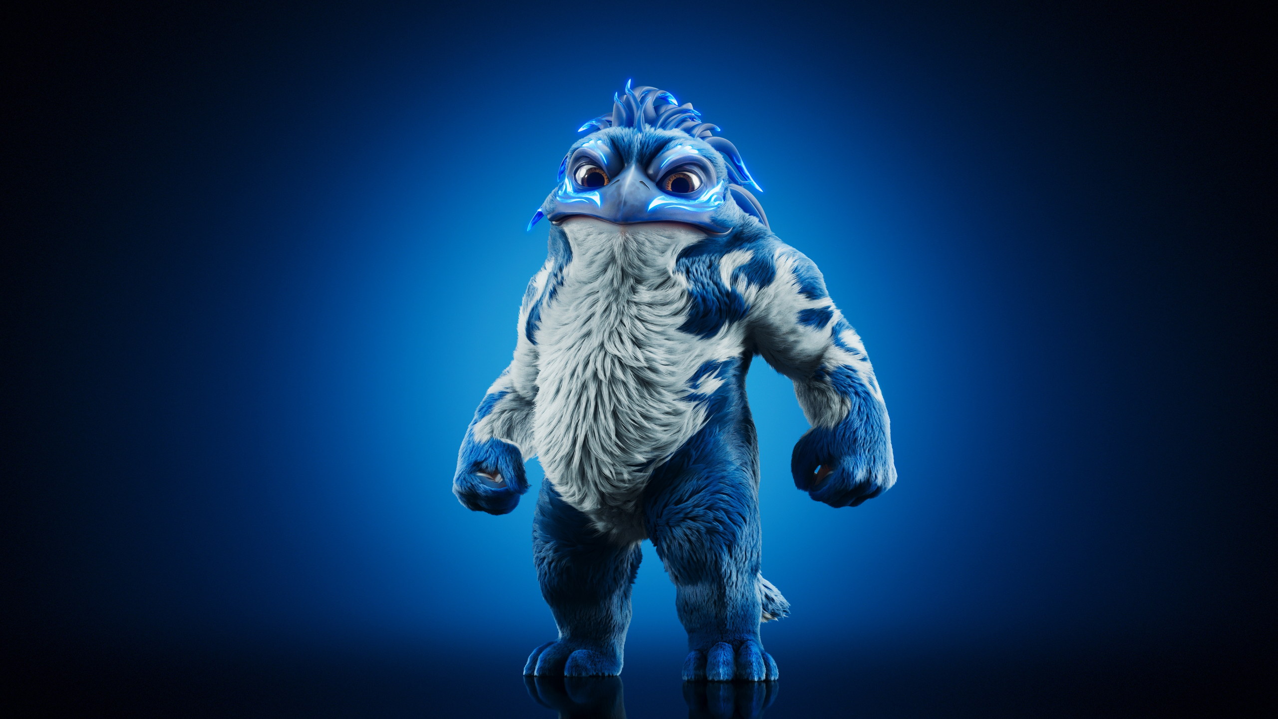 Doka — Stage 3 · Water — Illuvium creature render