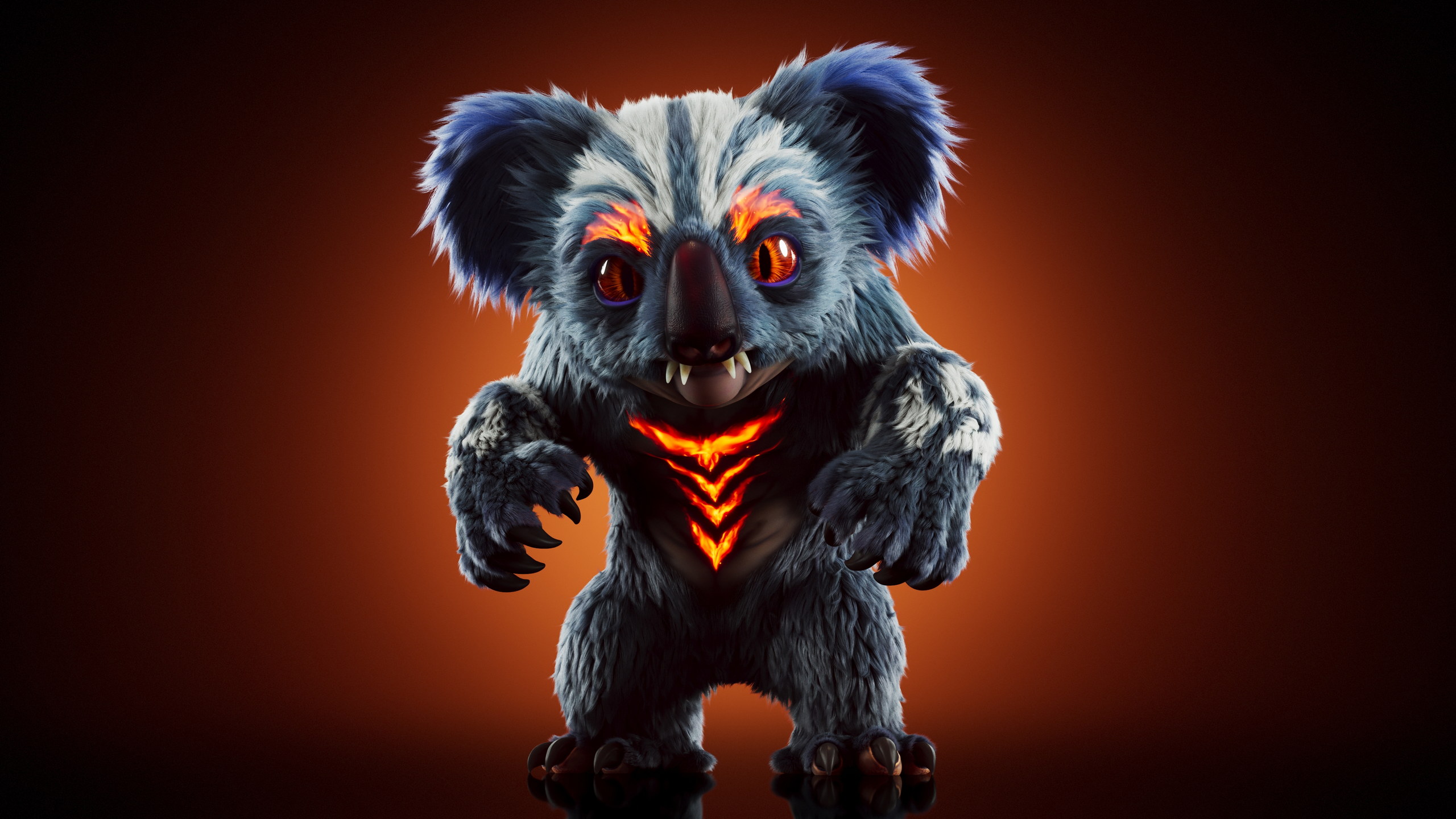 Drop Bear — Stage 2 — Illuvium creature render
