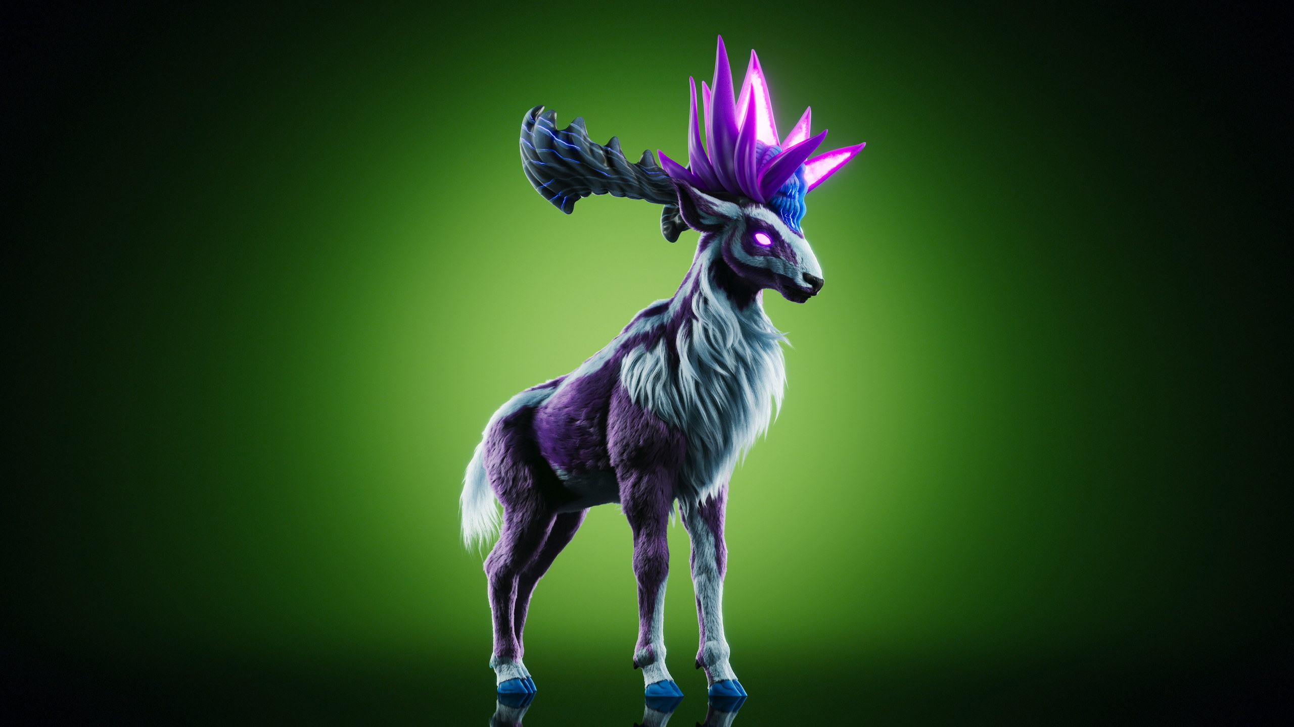 Elk — Stage 2 — Illuvium creature render