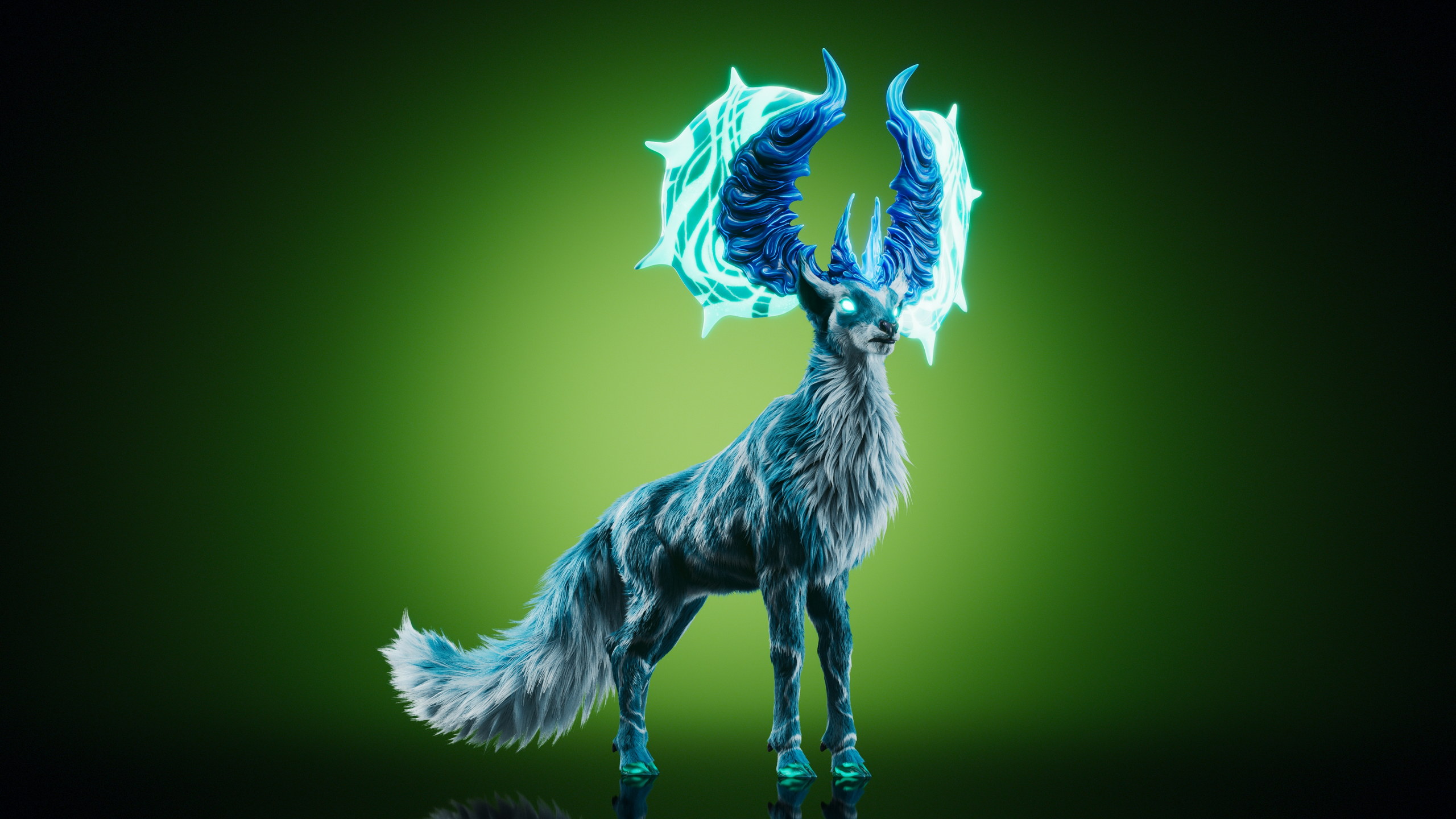 Elk — Stage 3 — Illuvium creature render