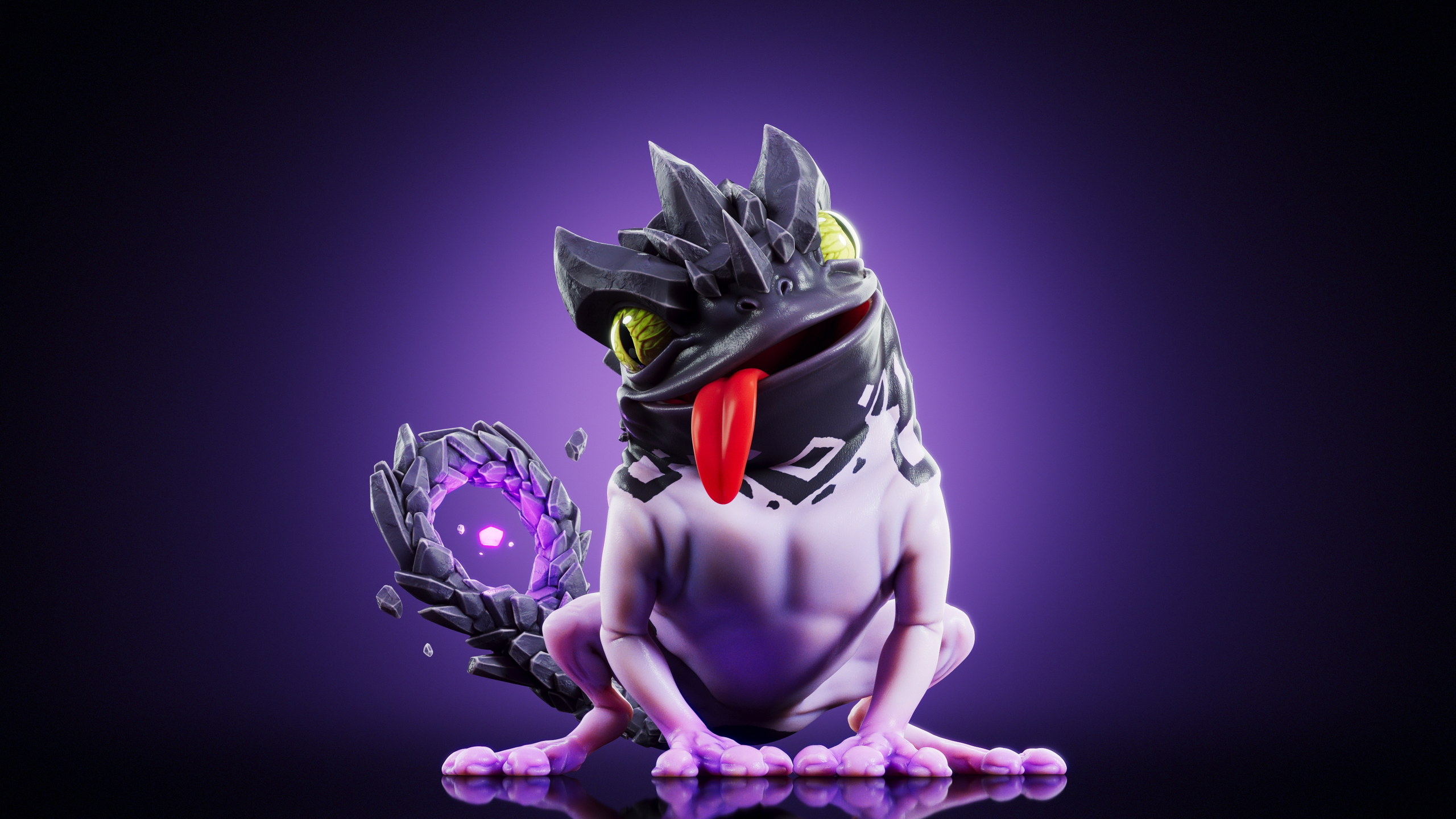 Fliish — Stage 1 · Earth — Illuvium creature render