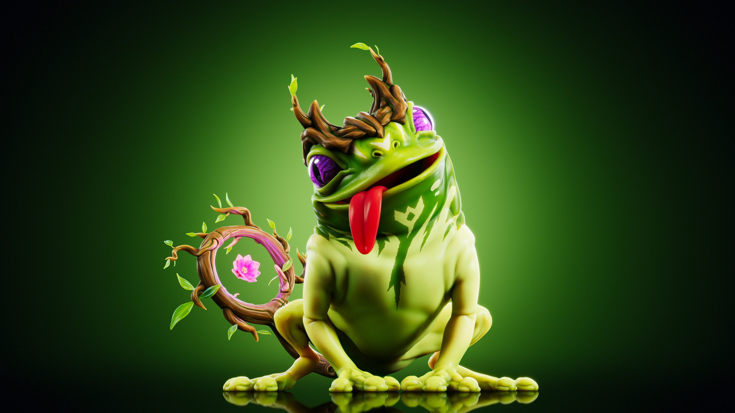 Fliish — Stage 1 · Nature — Illuvium creature render