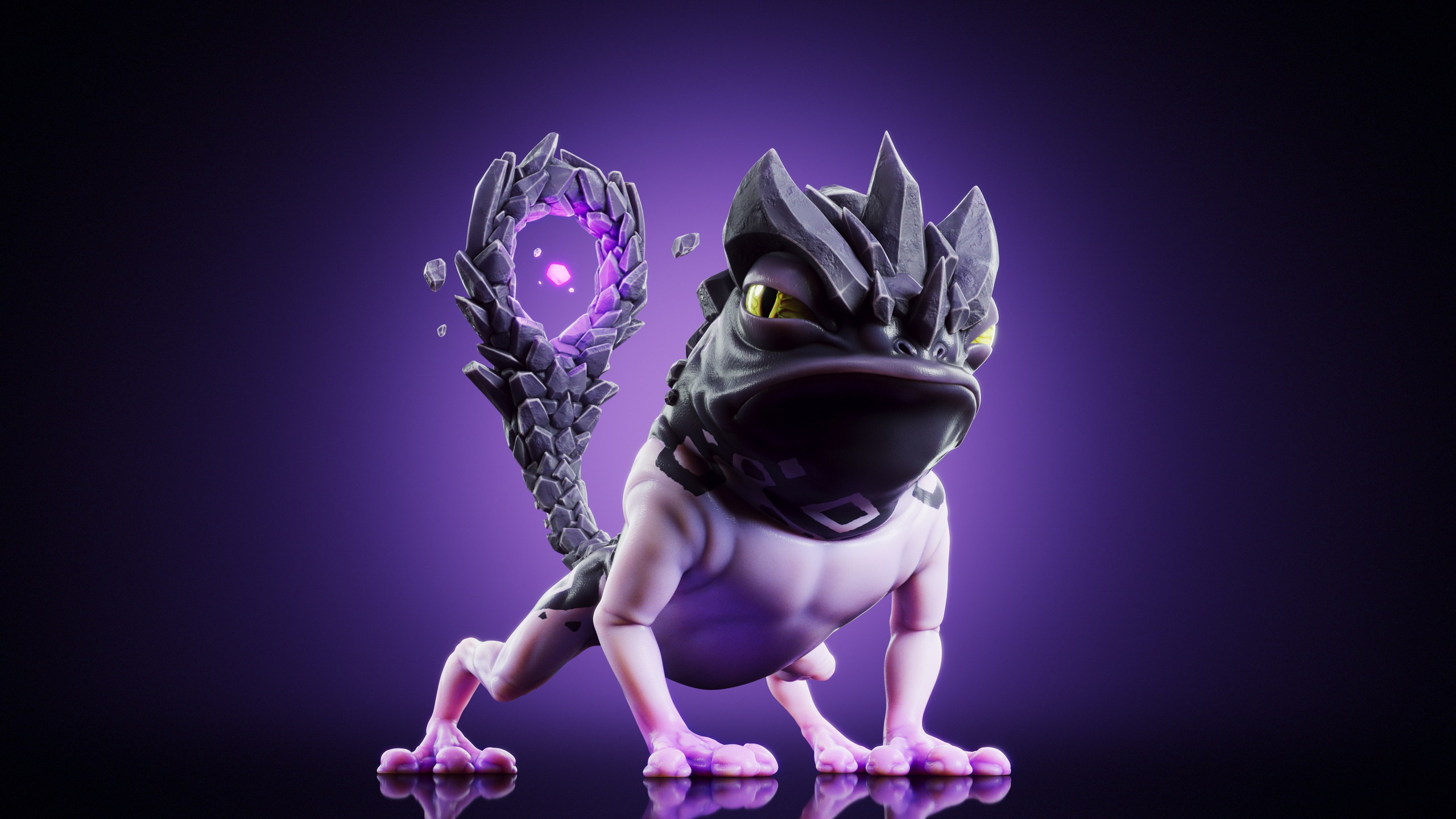 Fliish — Stage 3 · Earth — Illuvium creature render