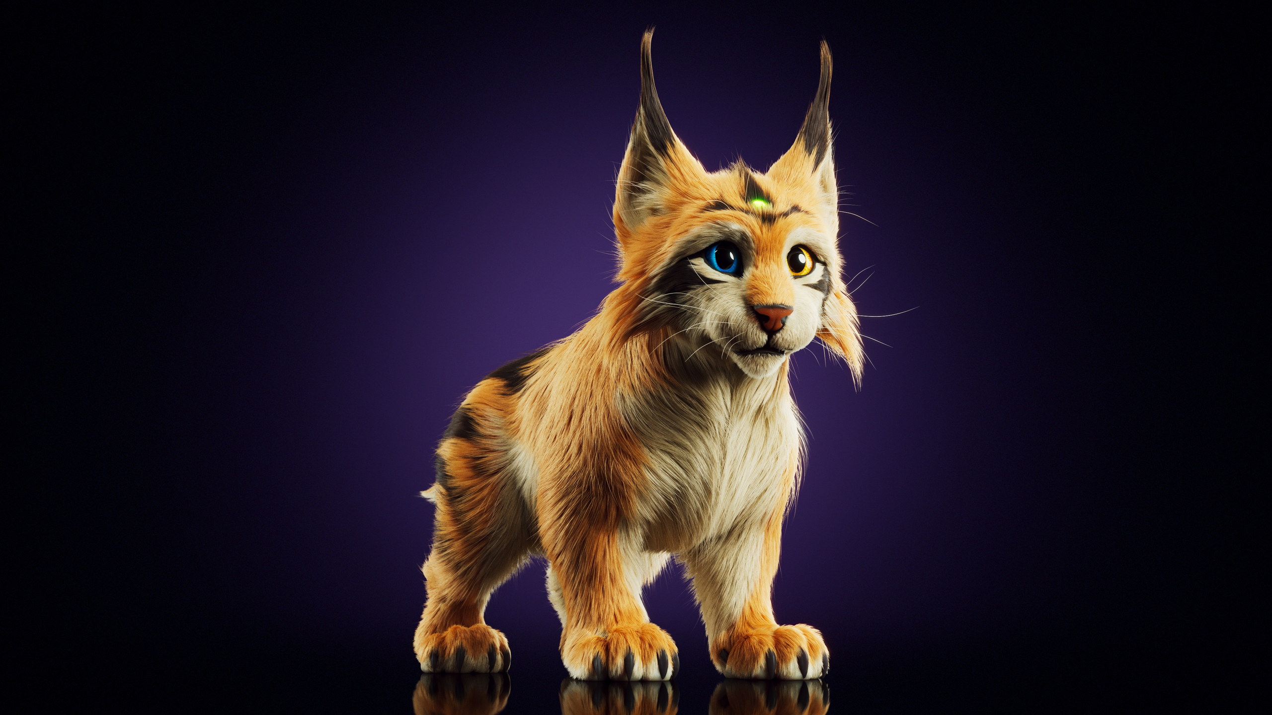 Lynx — Stage 1 — Illuvium creature render
