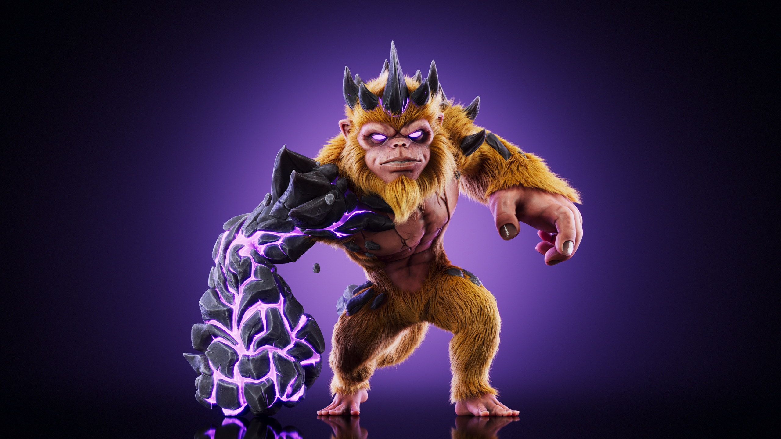 Monkier — Stage 2 — Illuvium creature render