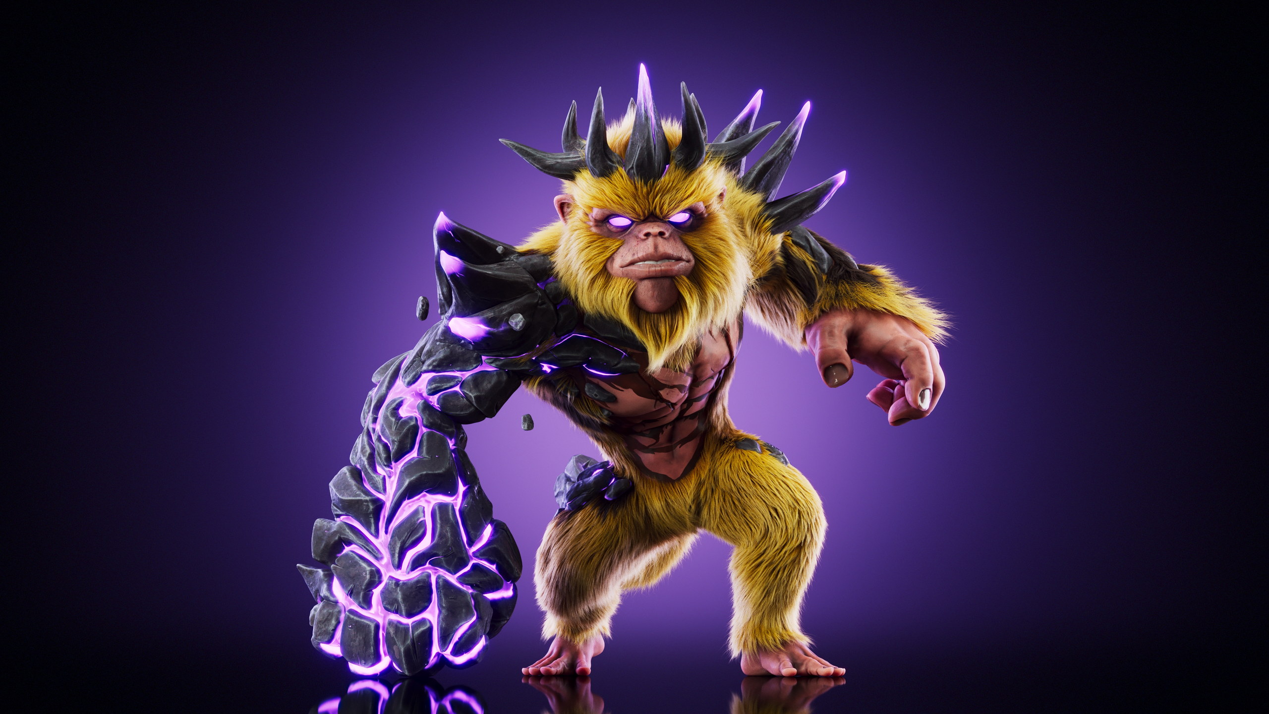 Monkier — Stage 3 — Illuvium creature render
