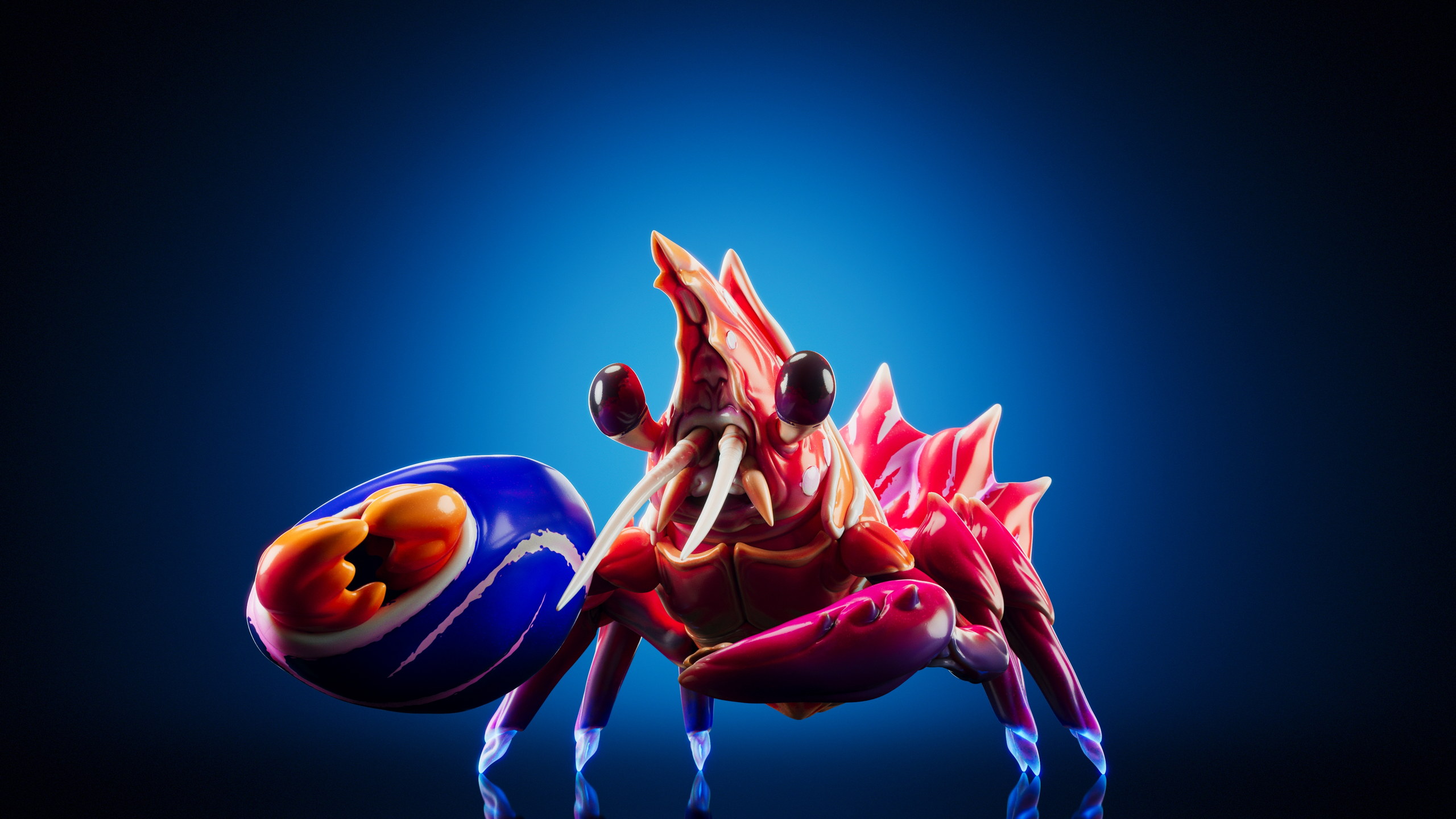 Pistol Shrimp — Stage 1 — Illuvium creature render