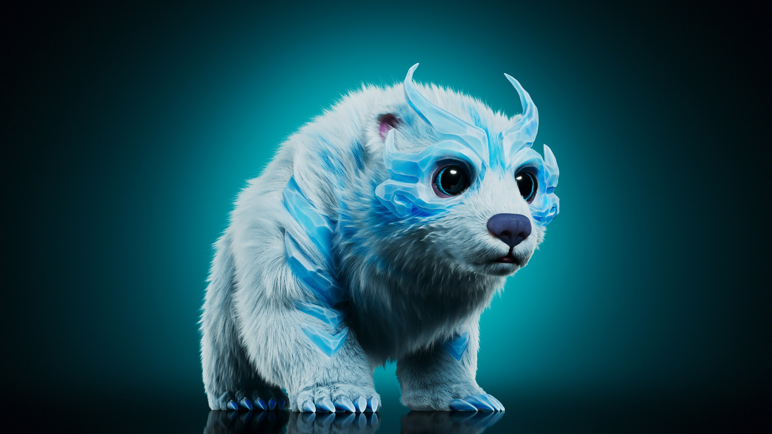 Polar Bear — Stage 1 — Illuvium creature render