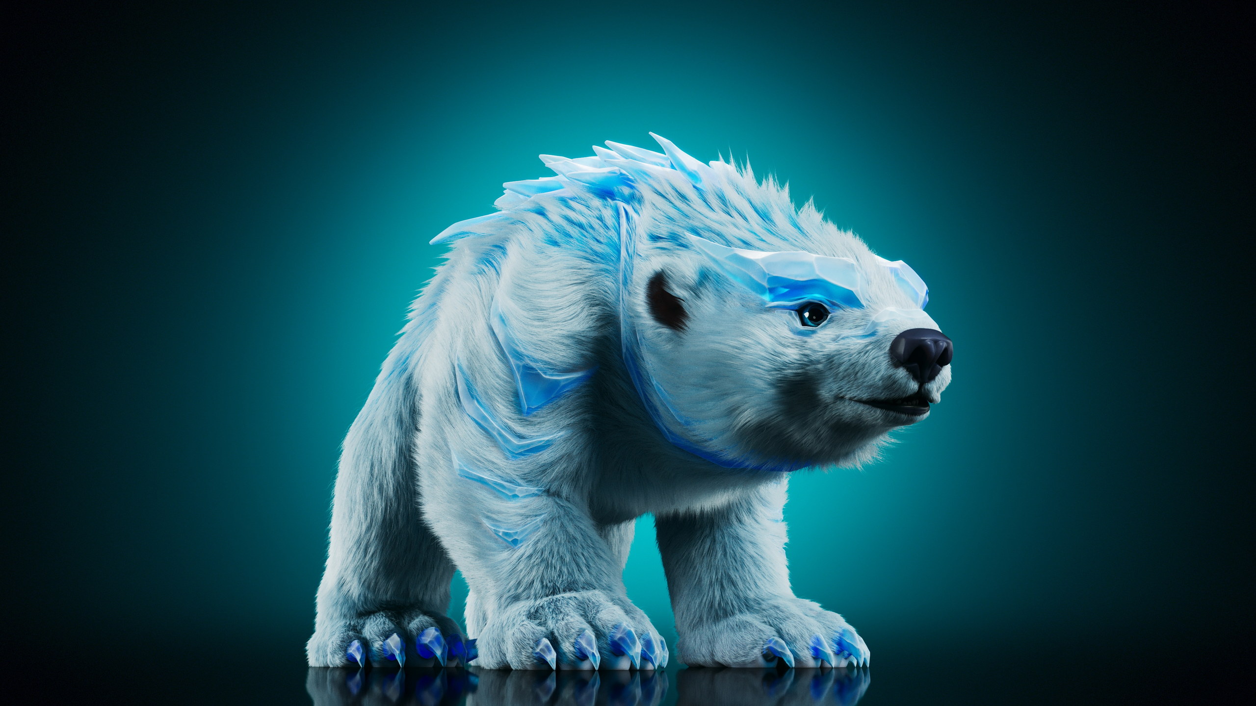 Polar Bear — Stage 2 — Illuvium creature render