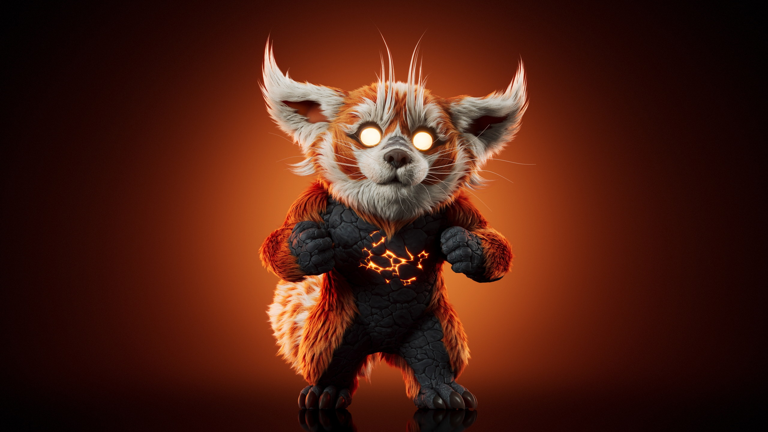 Red Panda — Stage 1 — Illuvium creature render