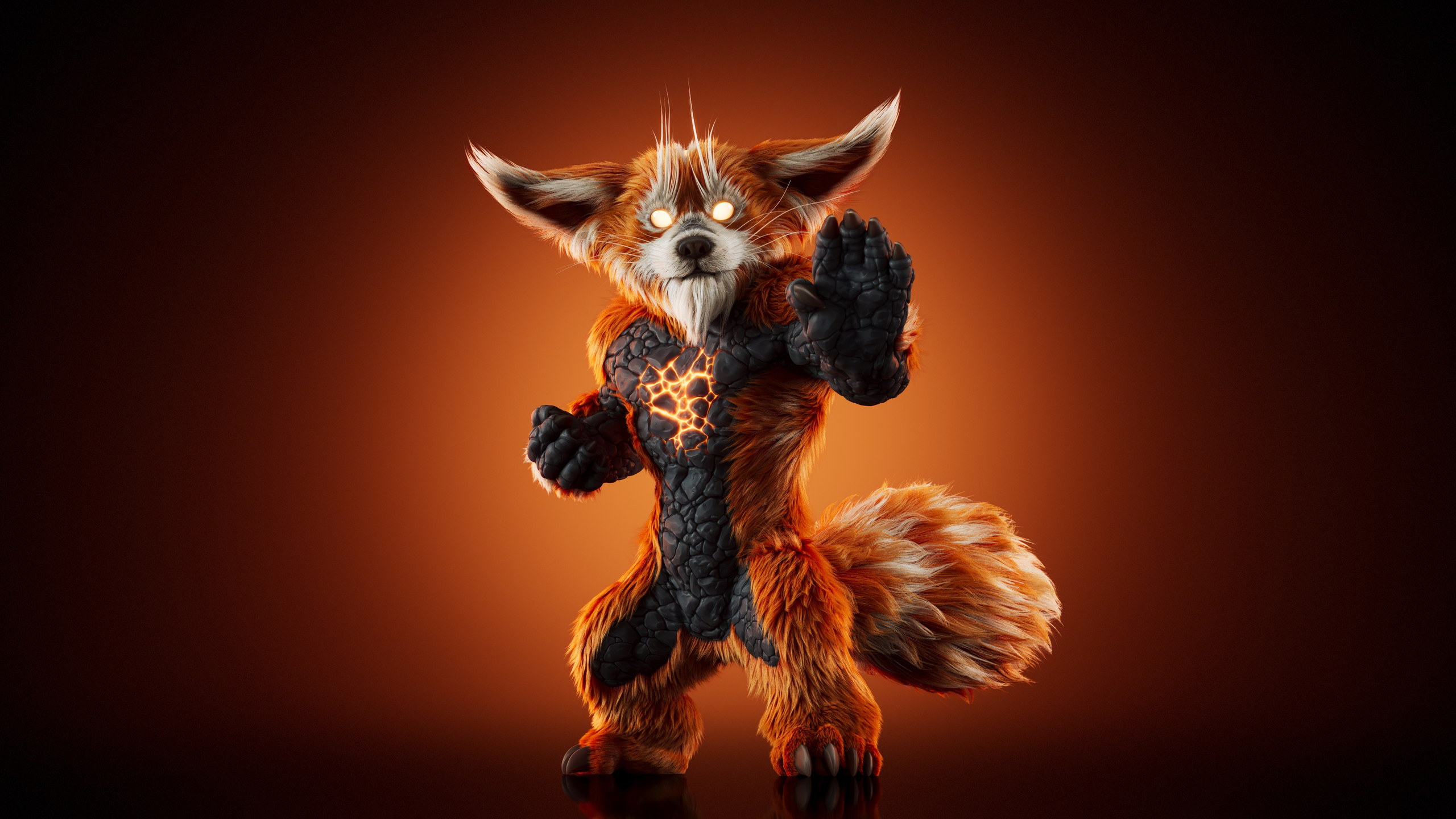 Red Panda — Stage 2 — Illuvium creature render
