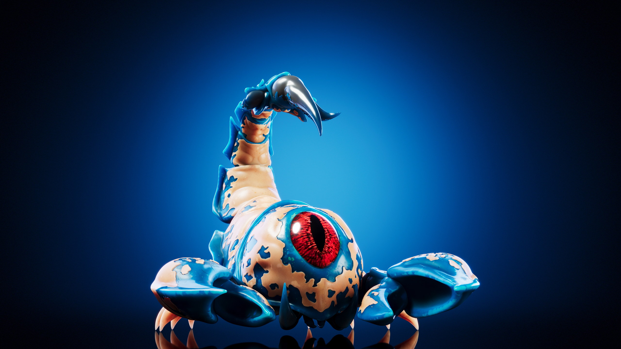 Sea Scorpion — Stage 1 — Illuvium creature render