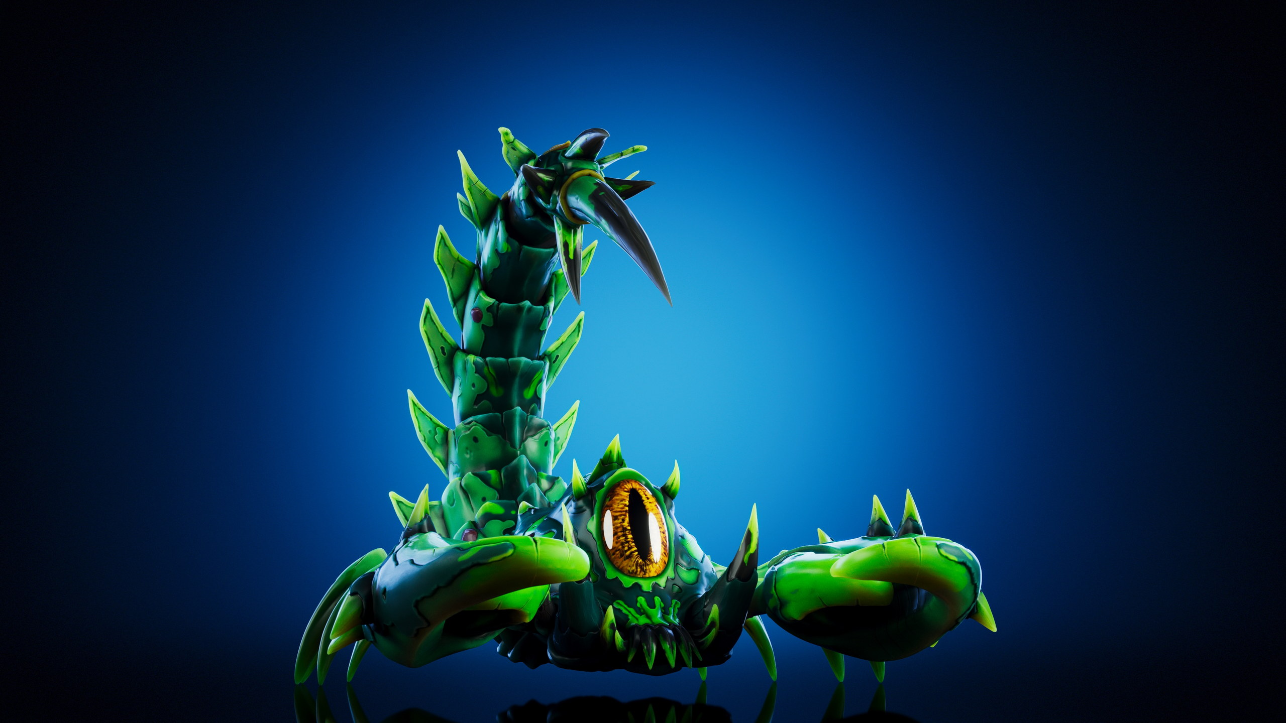 Sea Scorpion — Stage 2 — Illuvium creature render