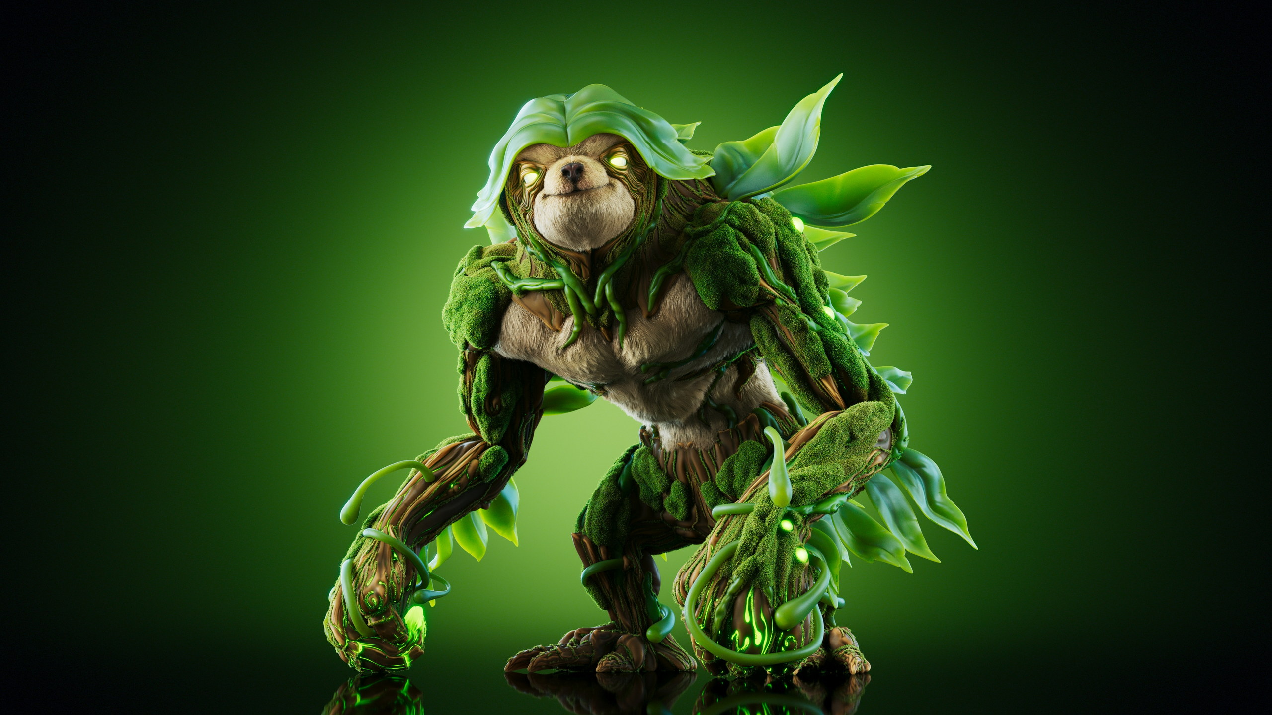 Sloth — Stage 2 — Illuvium creature render
