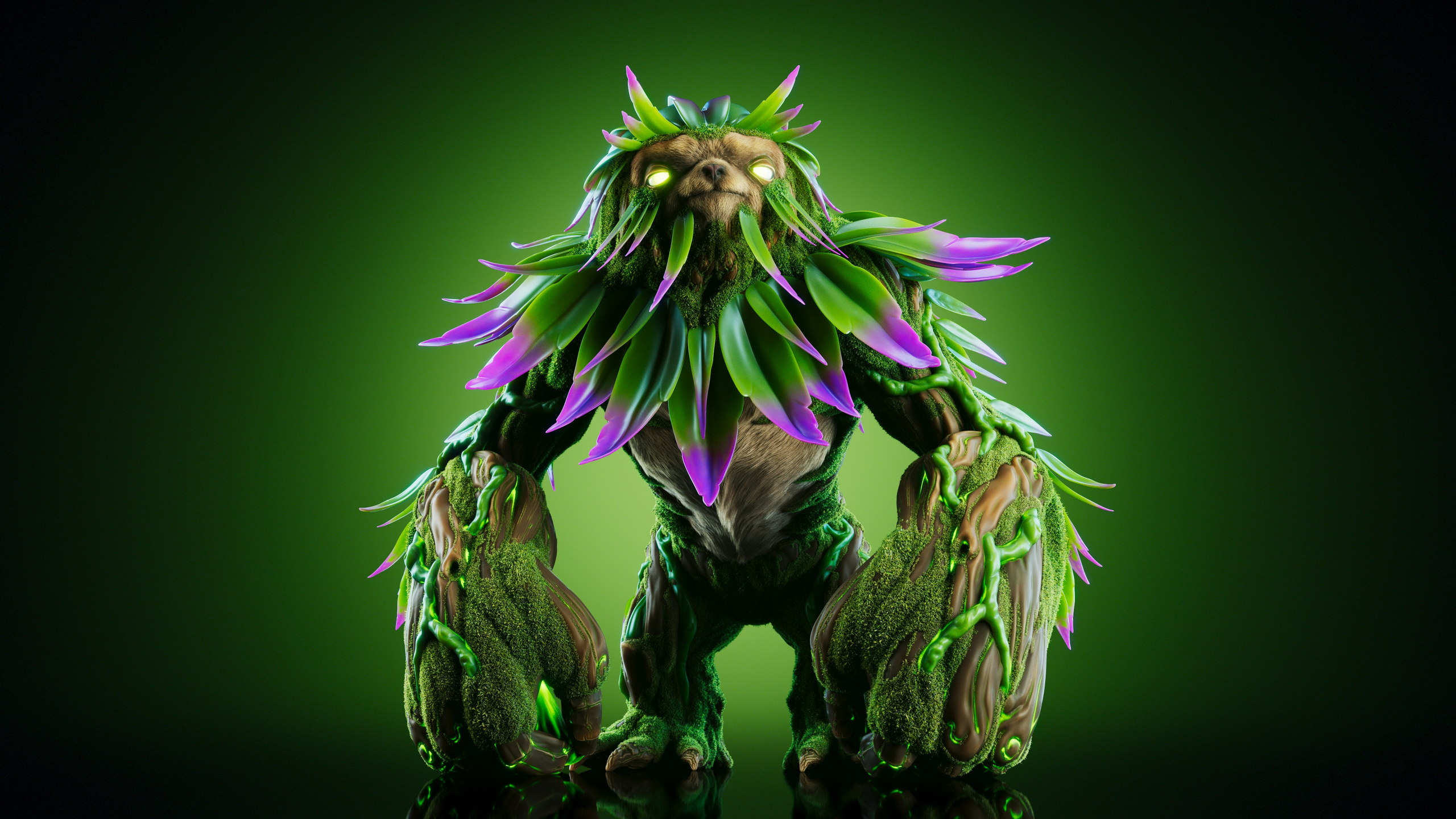 Sloth — Stage 3 — Illuvium creature render