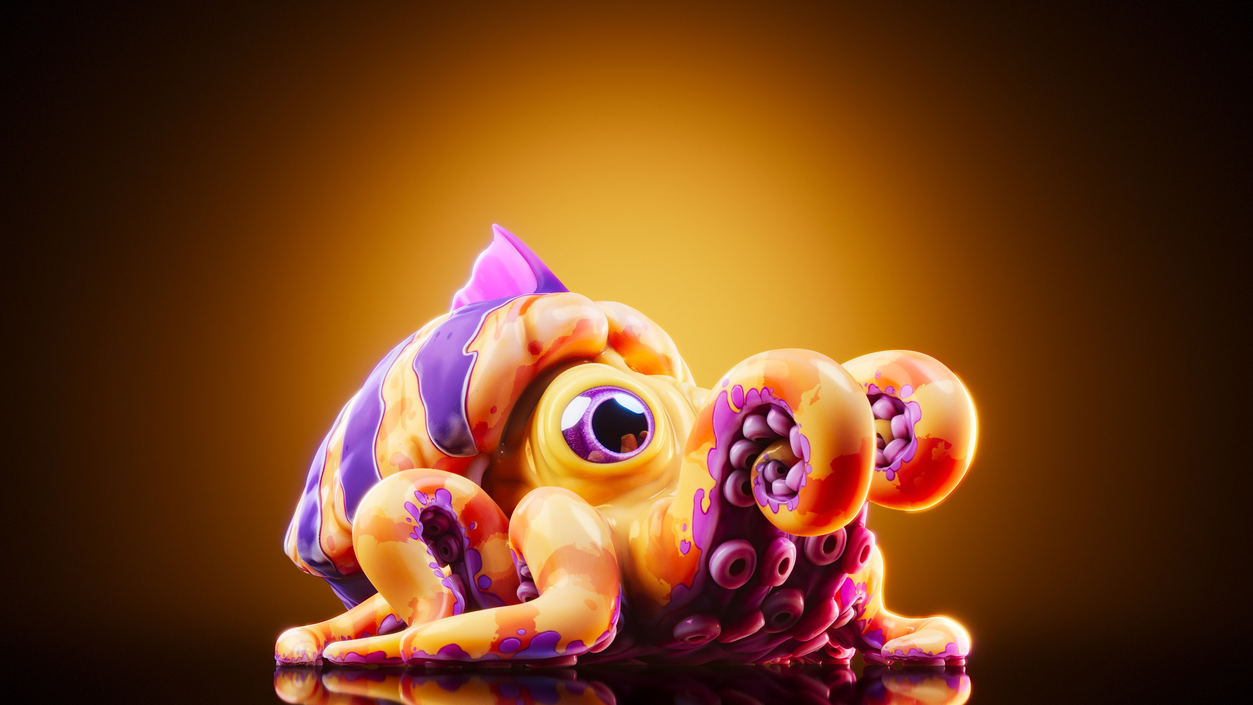 Squid — Stage 1 — Illuvium creature render