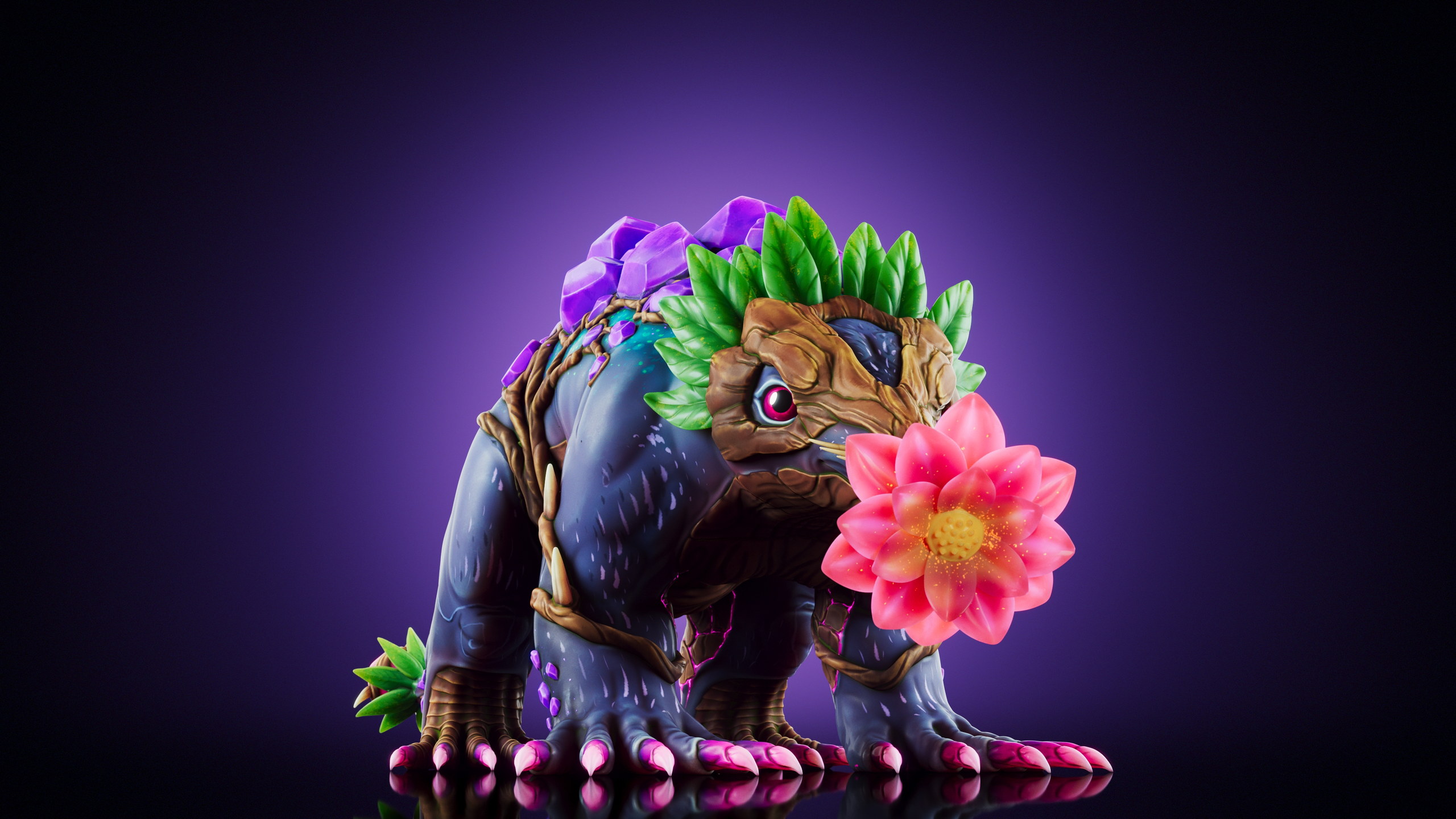 Star Nosed Mole — Stage 2 — Illuvium creature render
