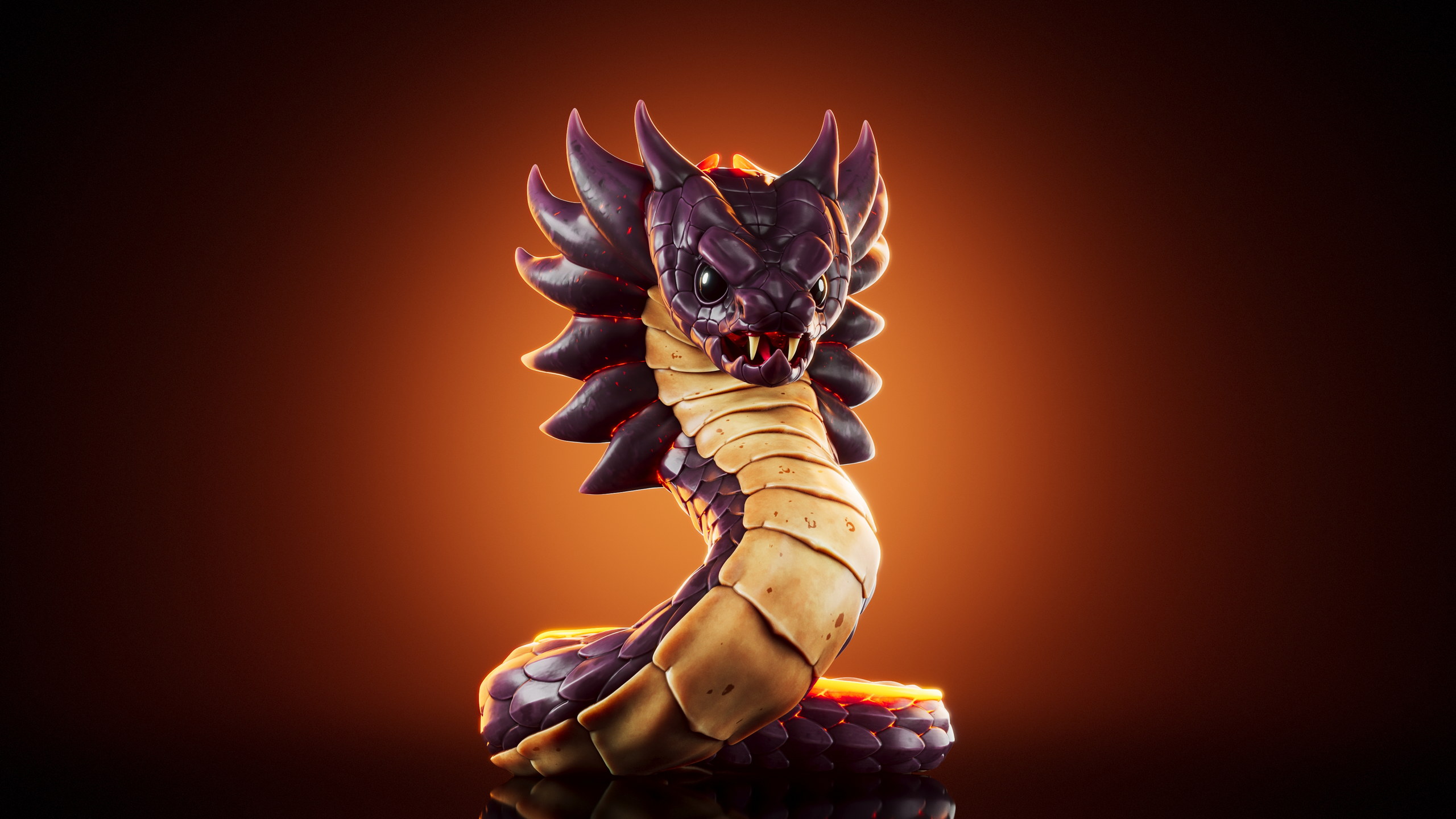 Taipan — Stage 2 — Illuvium creature render