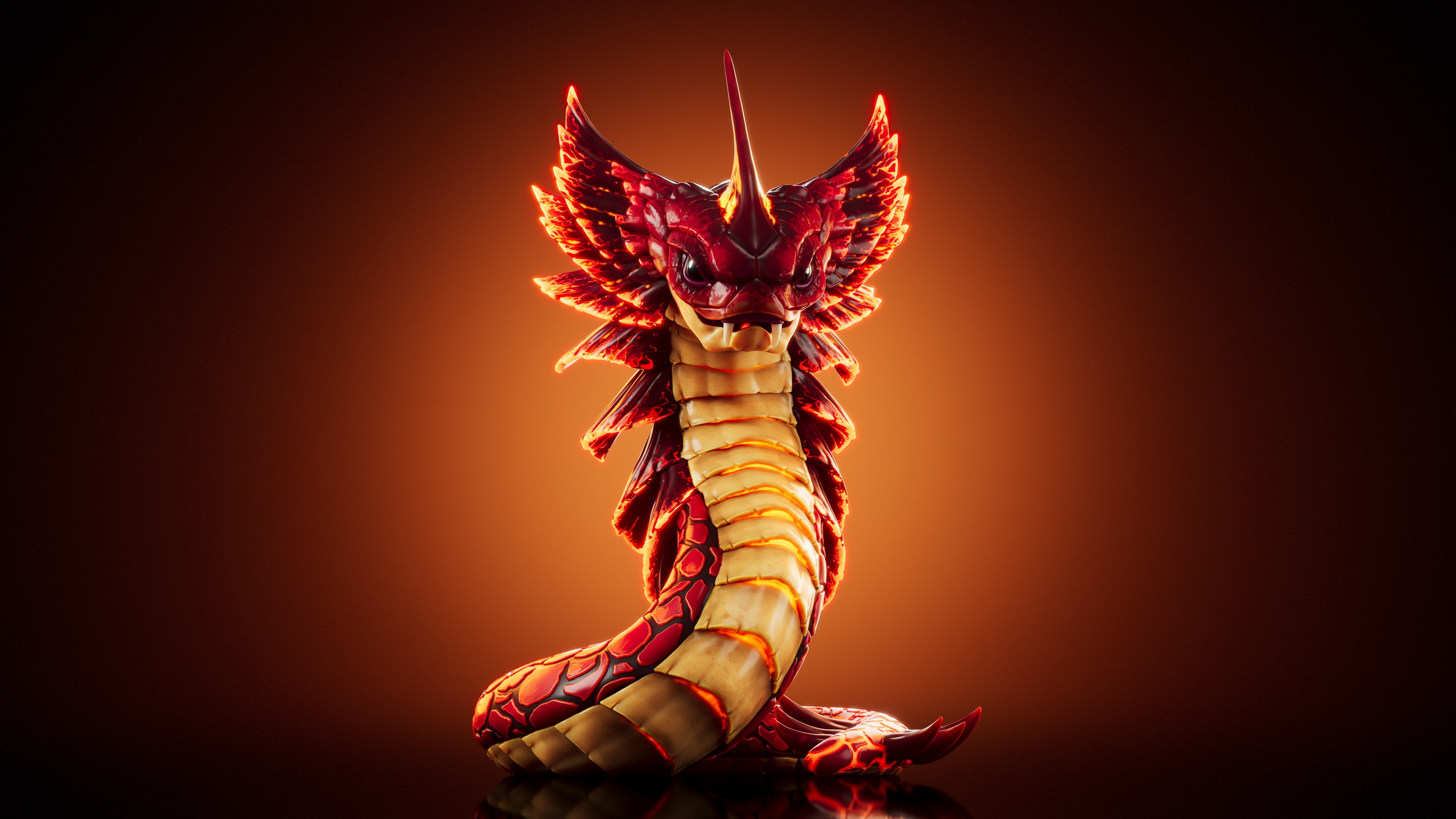 Taipan — Stage 3 — Illuvium creature render