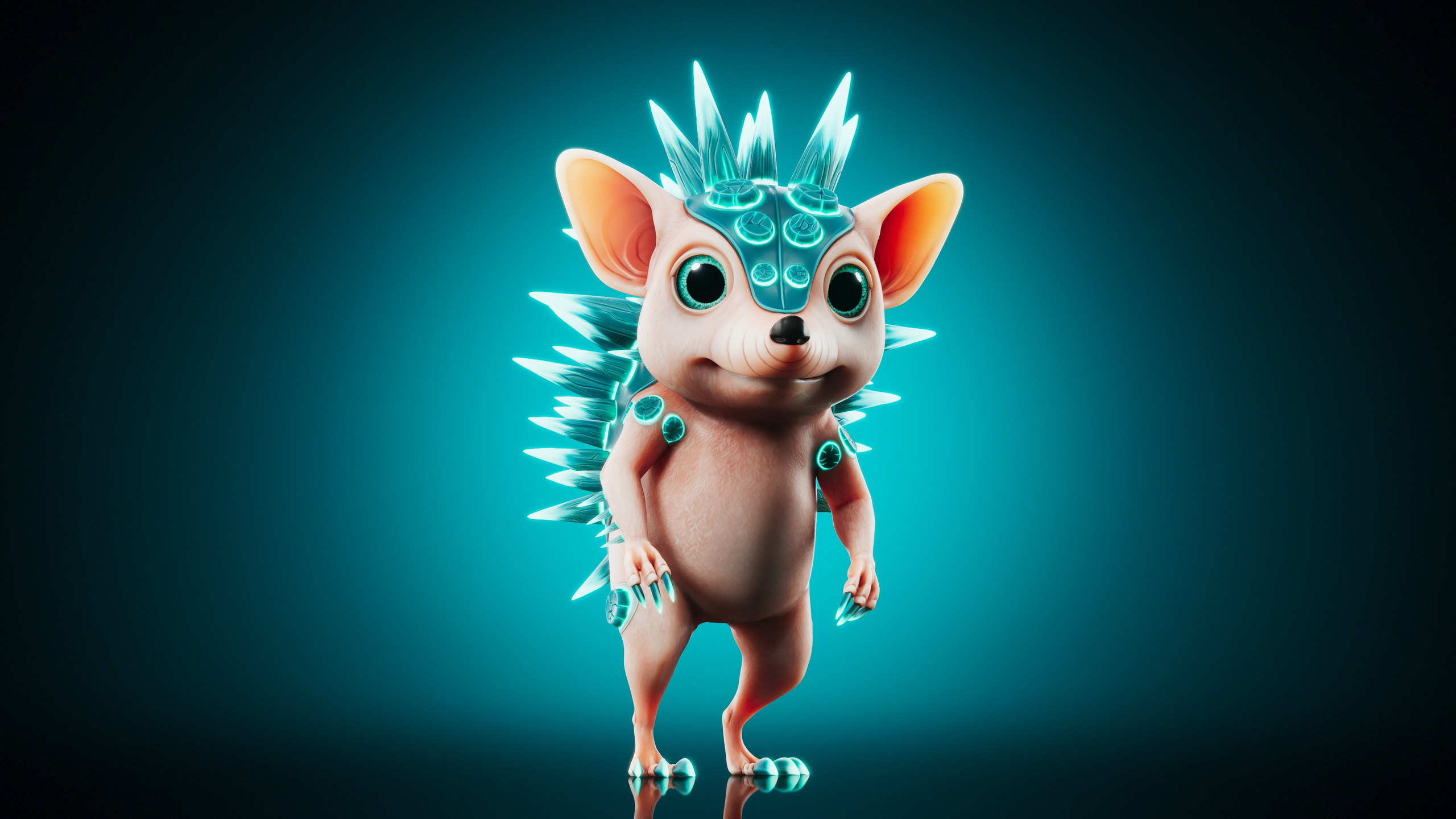 Tenrec — Stage 1 — Illuvium creature render