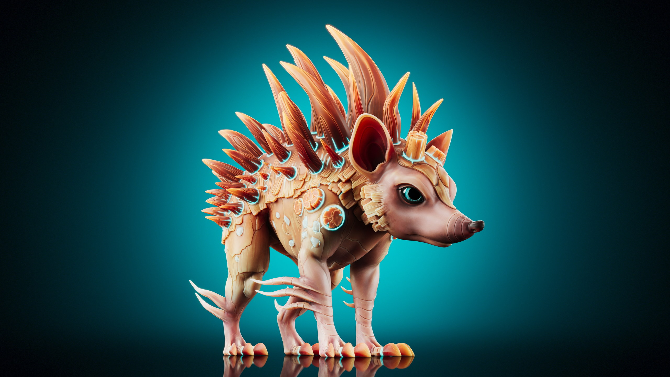 Tenrec — Stage 2 — Illuvium creature render