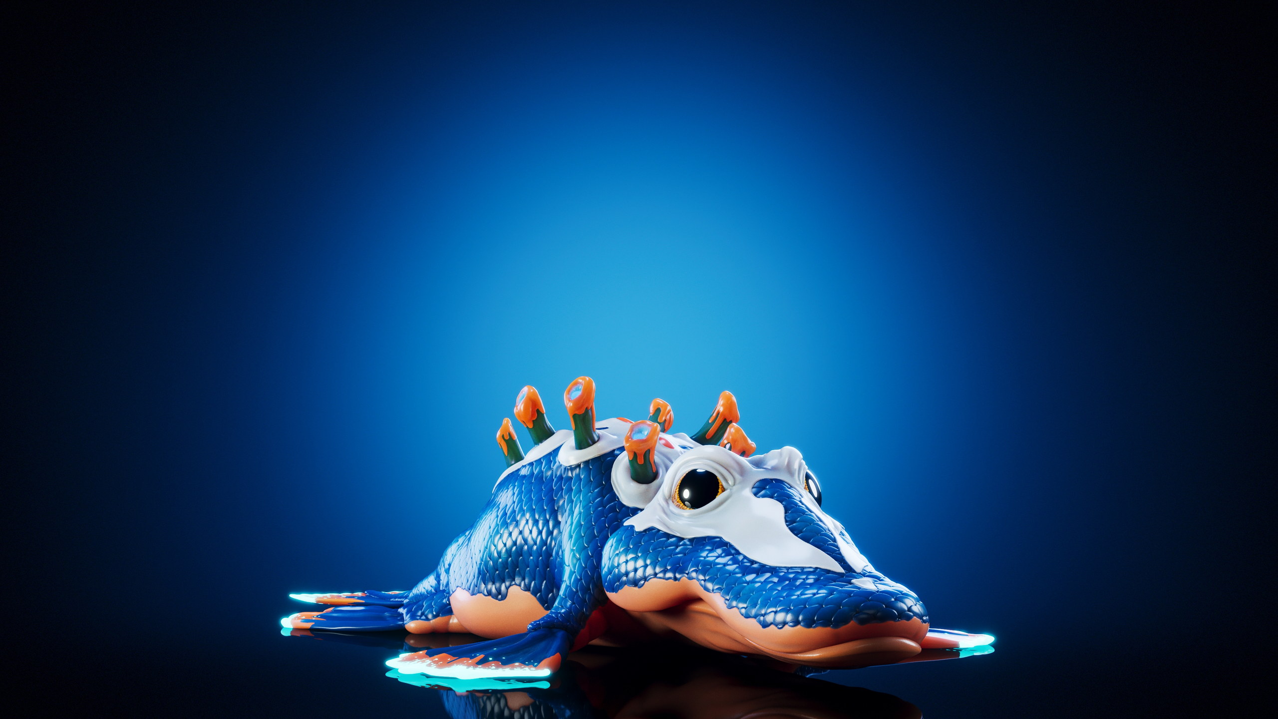 Tiktaalik — Stage 1 — Illuvium creature render