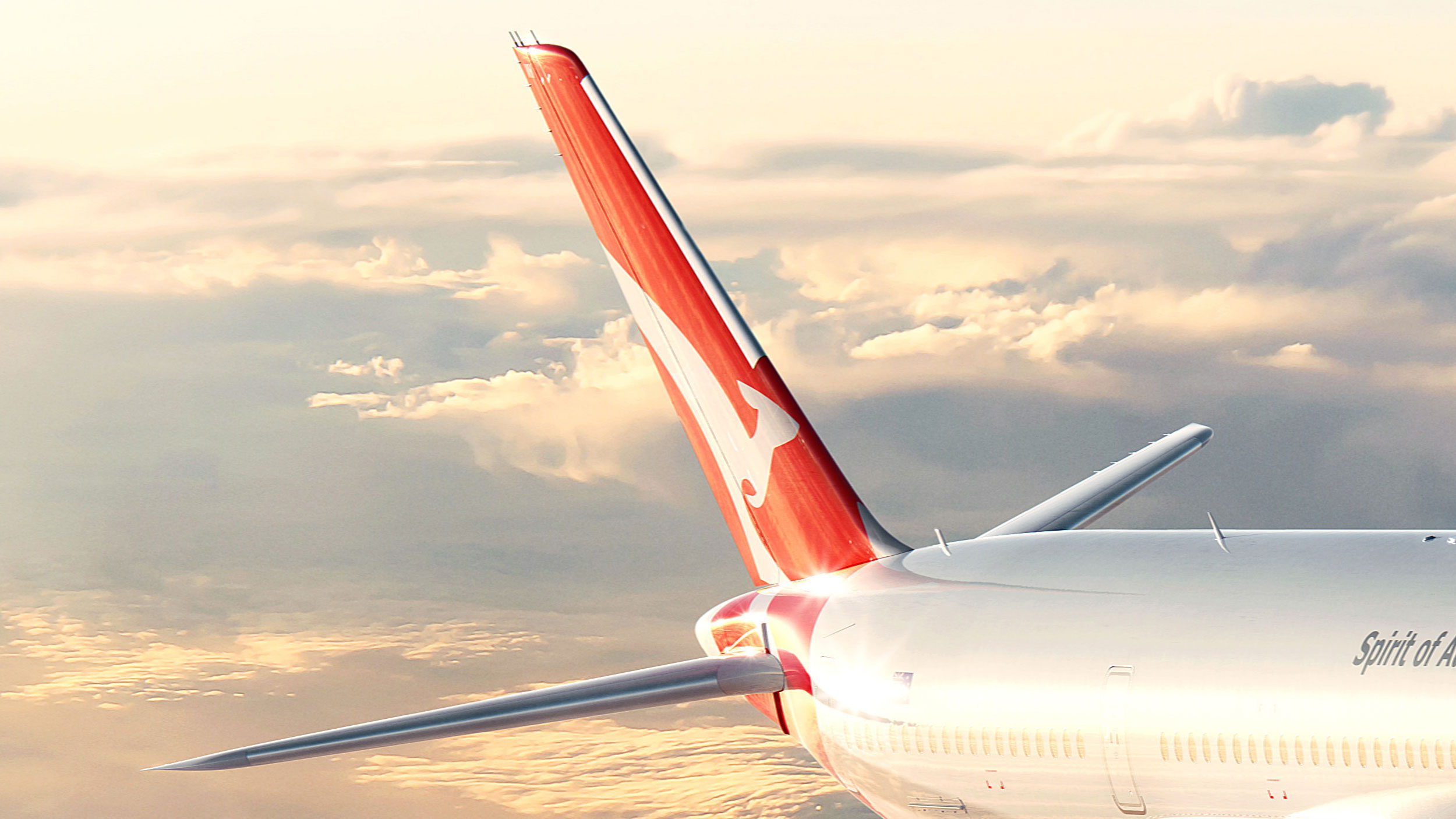 Airbus A350-900 Sunset — close-up 3