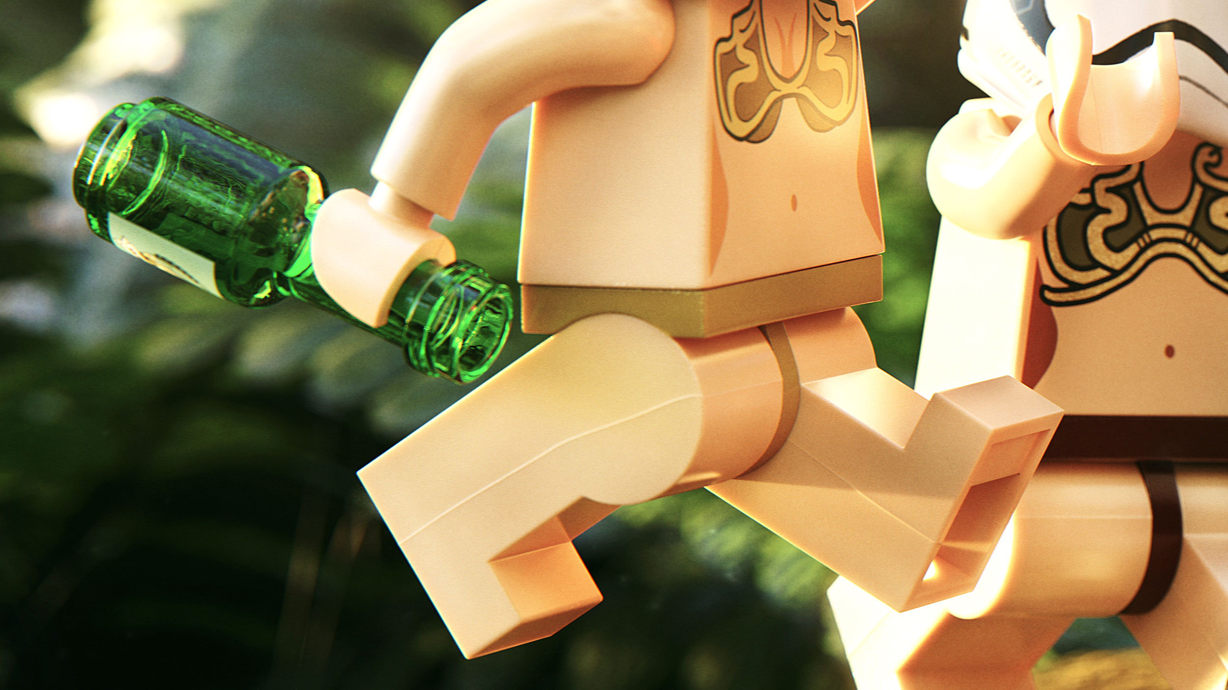 Lego Star Wars BBQ — close-up 3