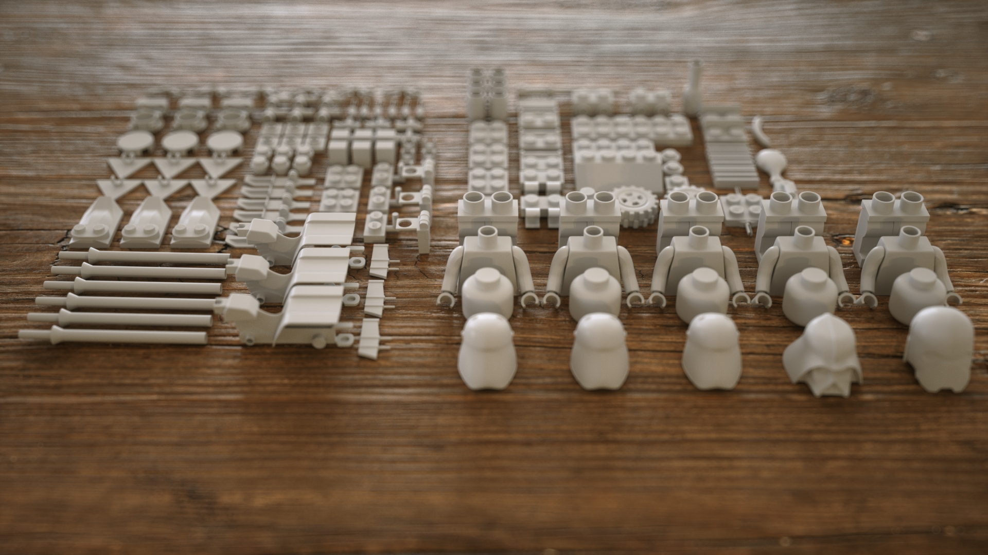 Lego Star Wars BBQ — design detail 7