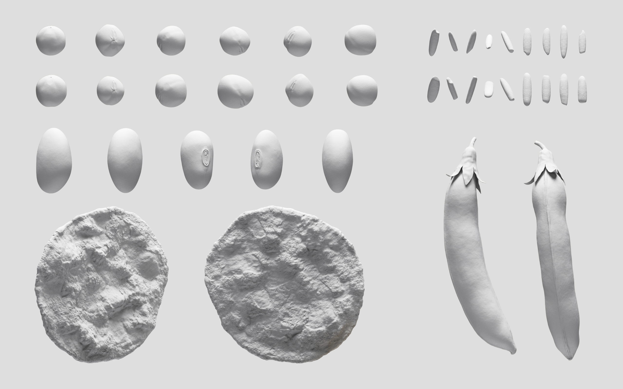 Off The Eaten Path — clay render 16