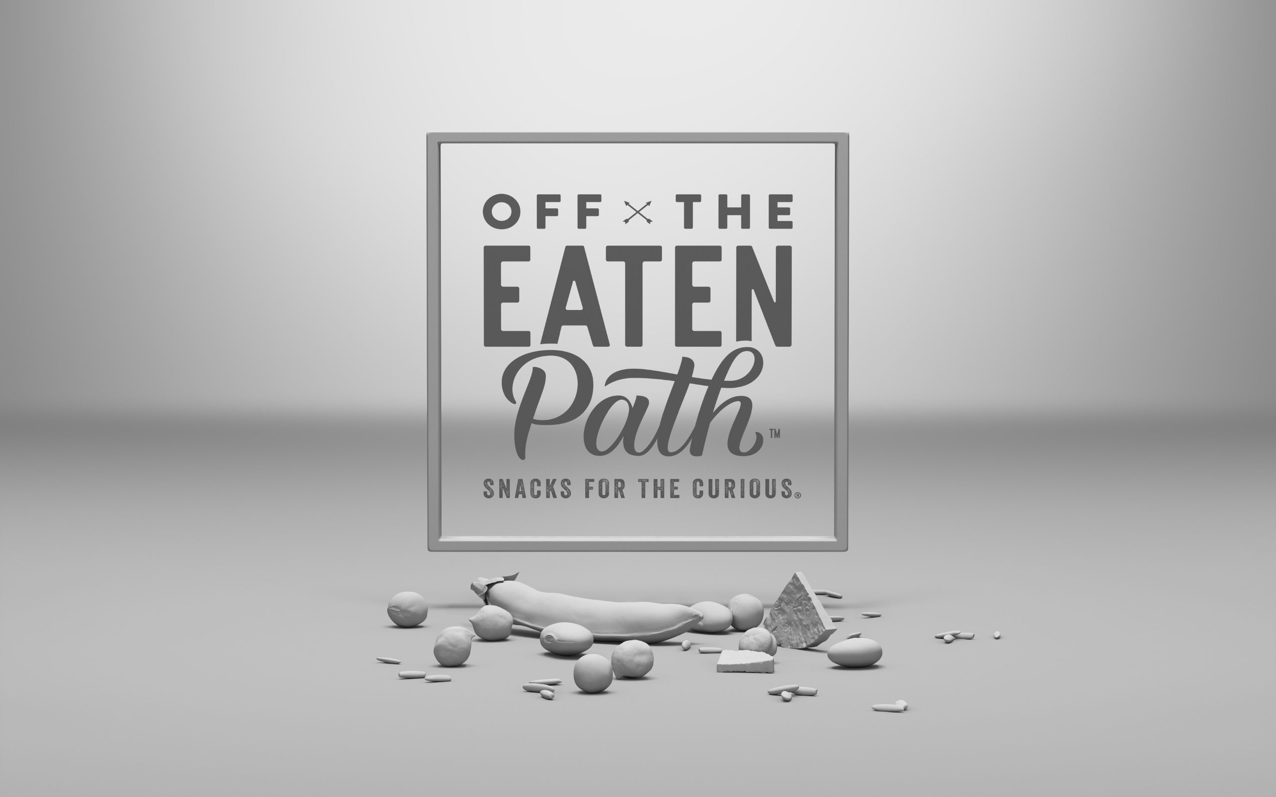 Off The Eaten Path — clay render 17