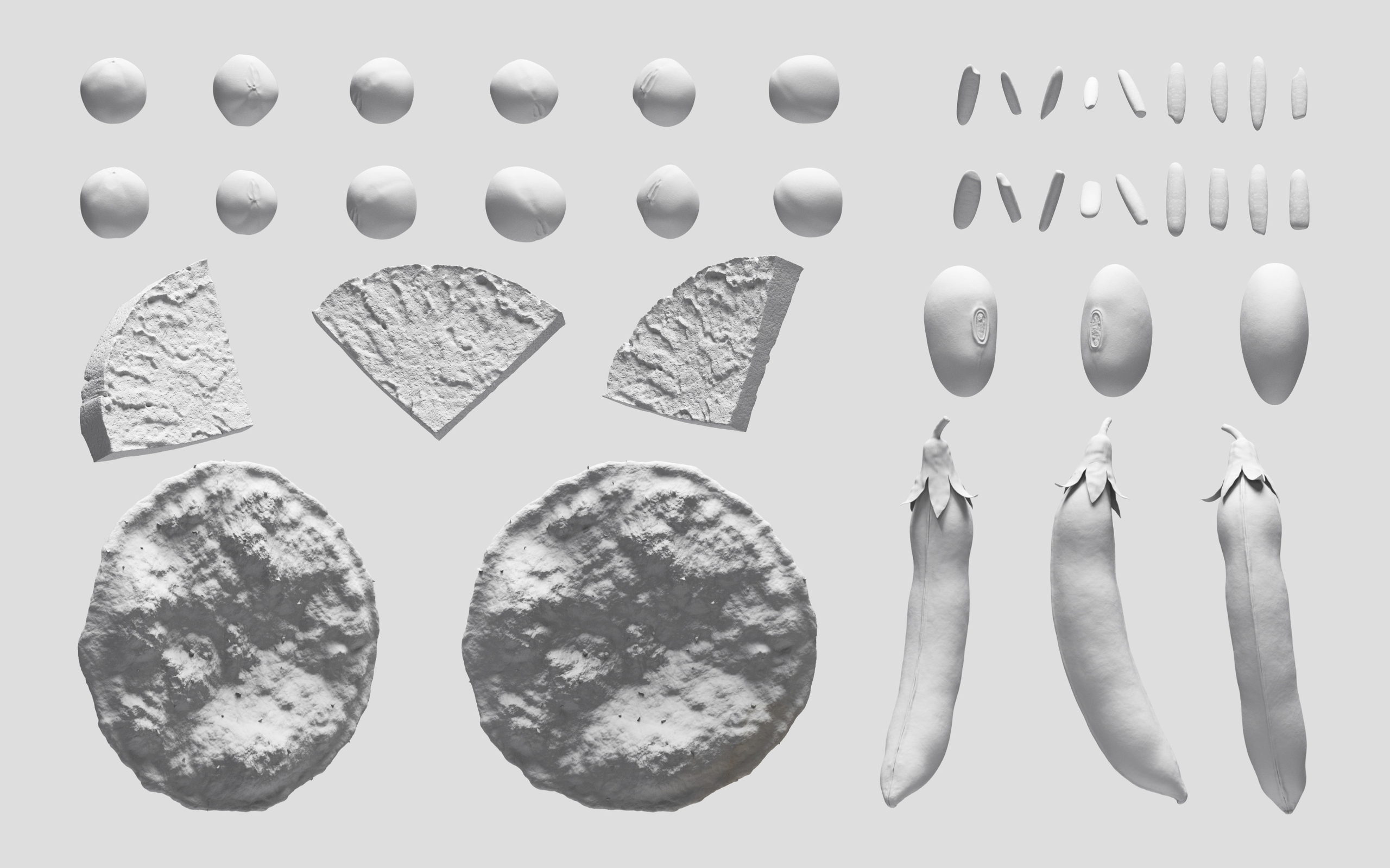 Off The Eaten Path — clay render 18