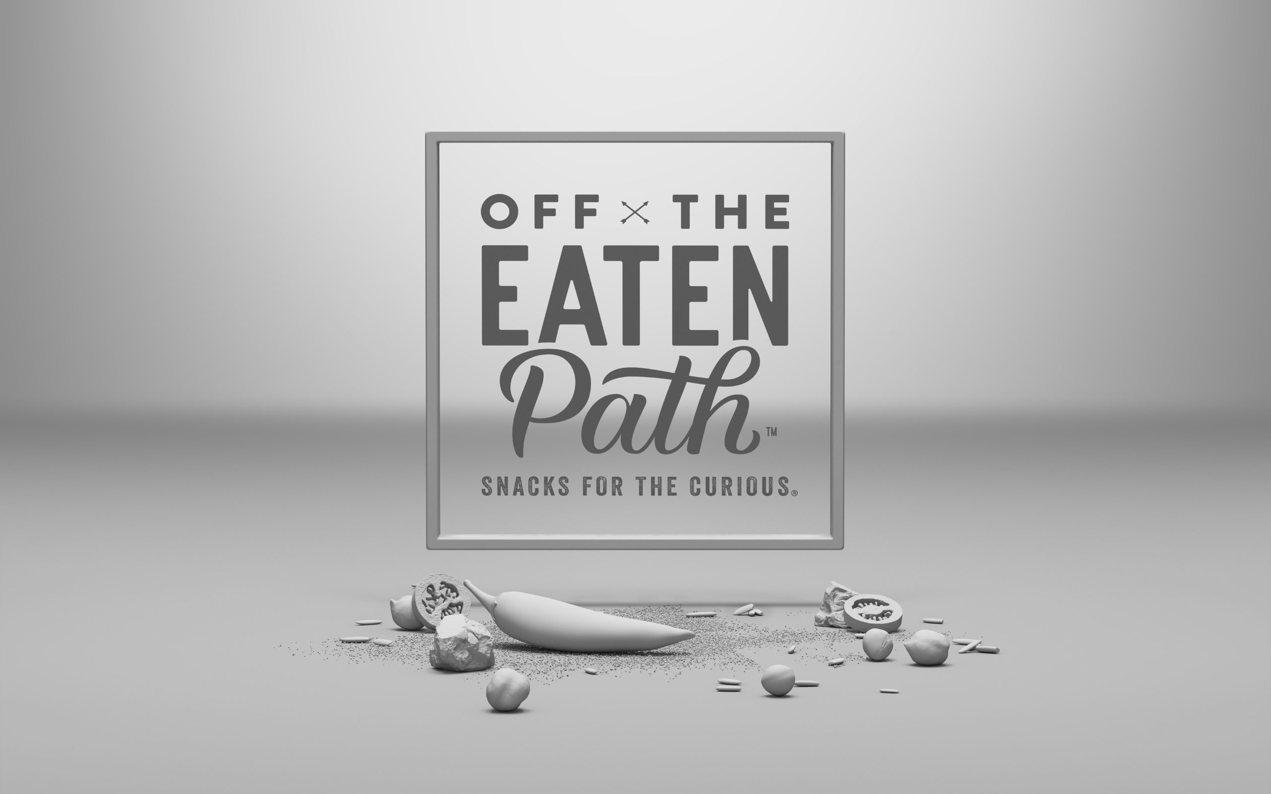 Off The Eaten Path — clay render 21