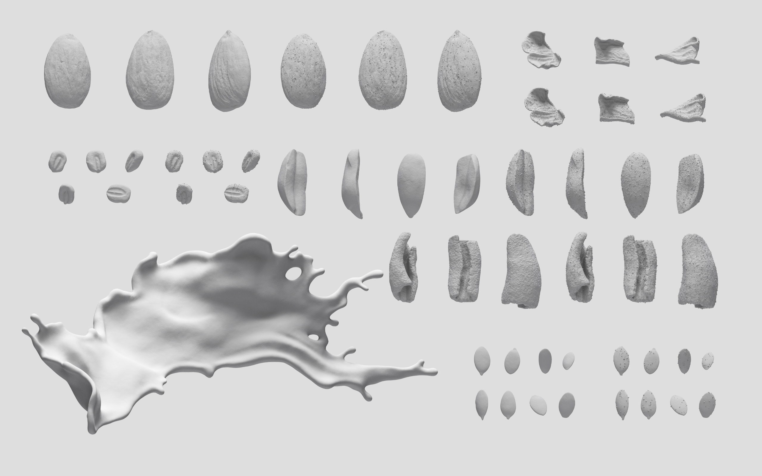 Off The Eaten Path — clay render 28