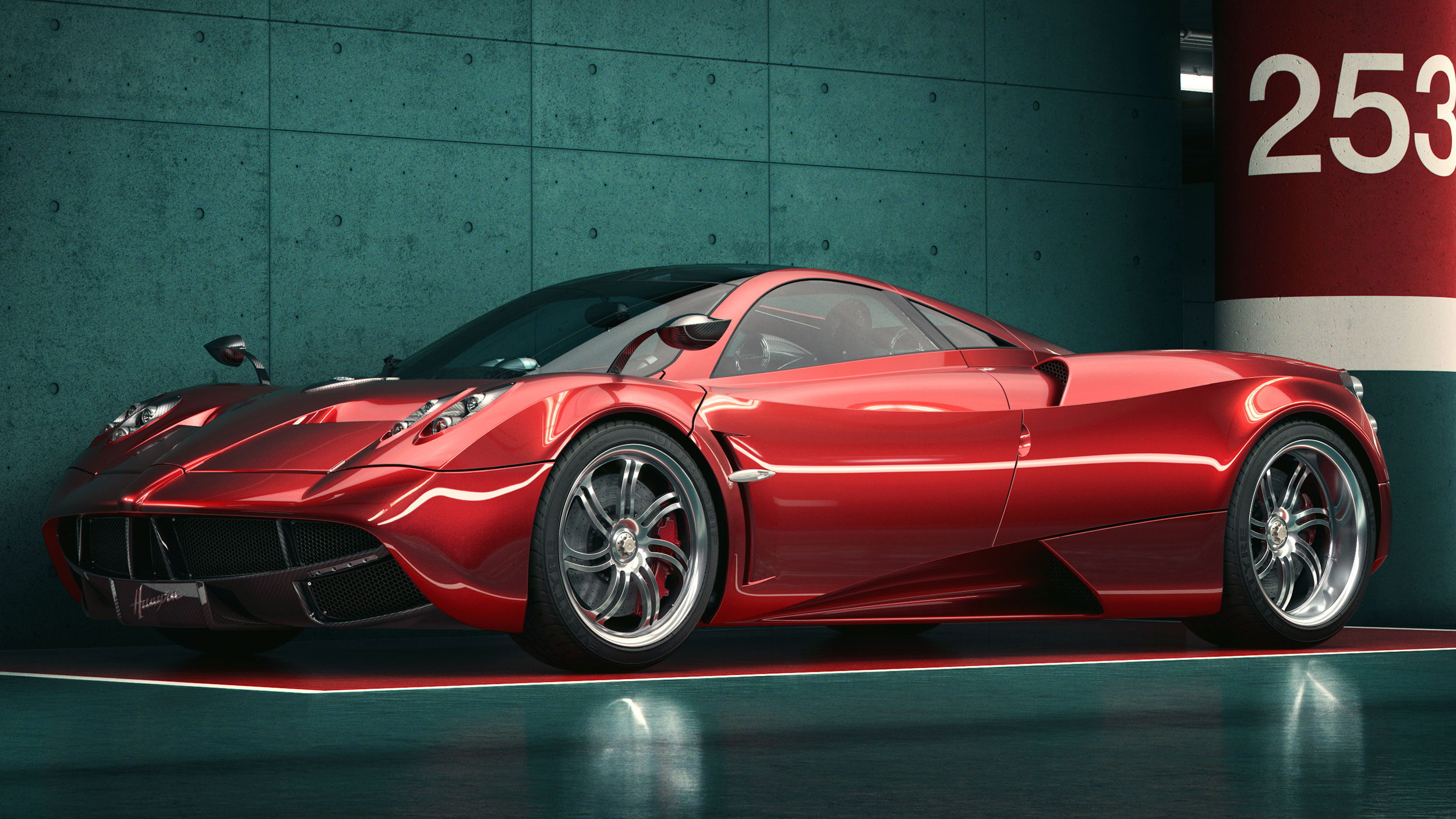 Pagani Huayra — close-up 4