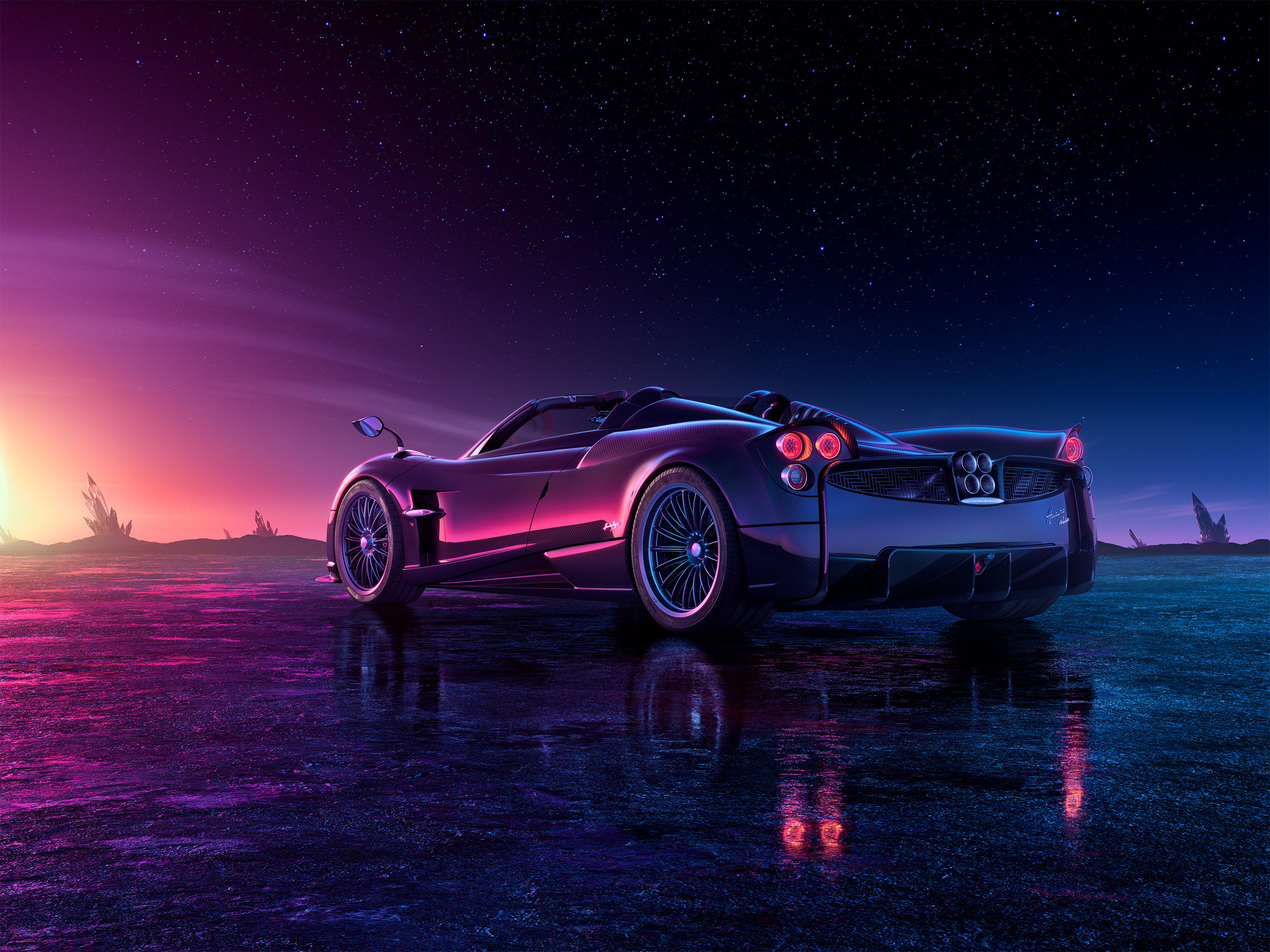 Pagani Roadster — final render 1