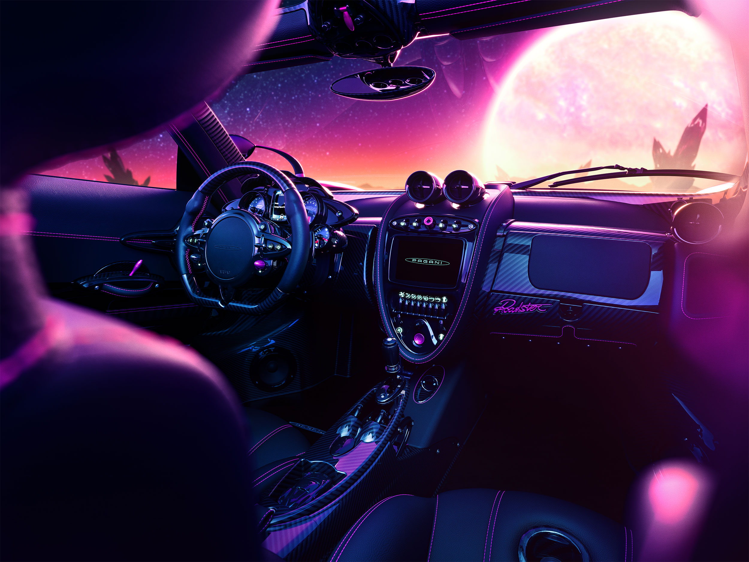 Pagani Roadster — final render 3