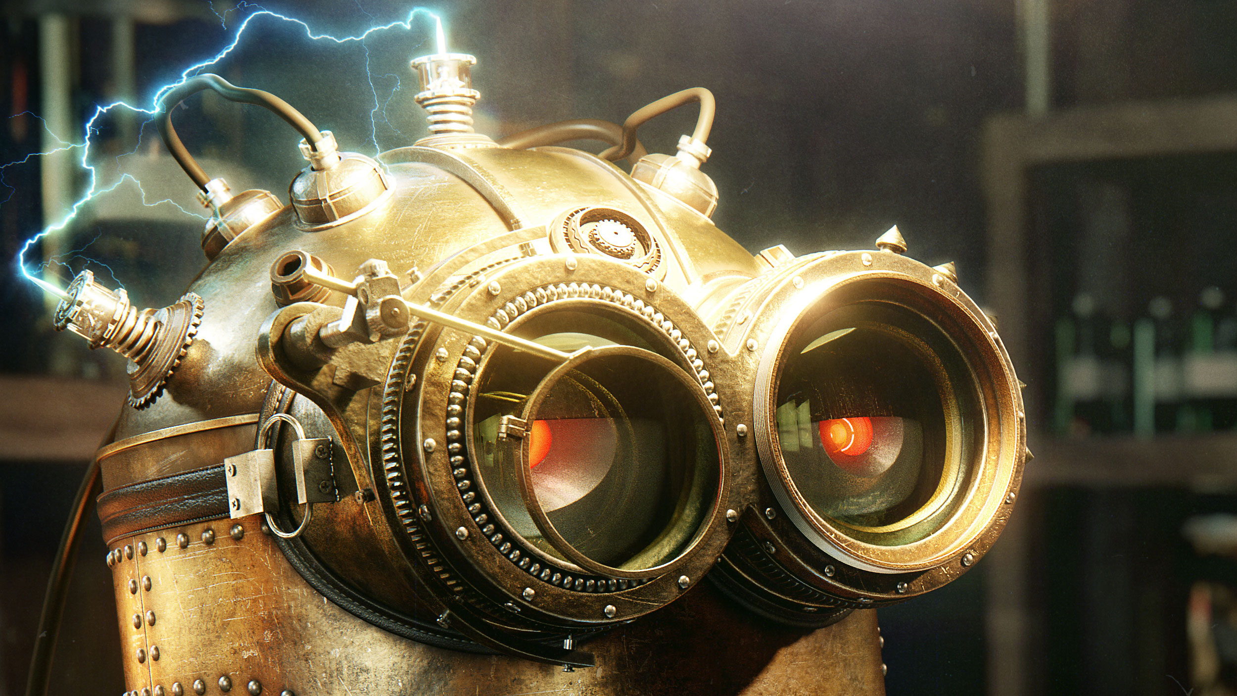 Steampunk Minion — close-up 2