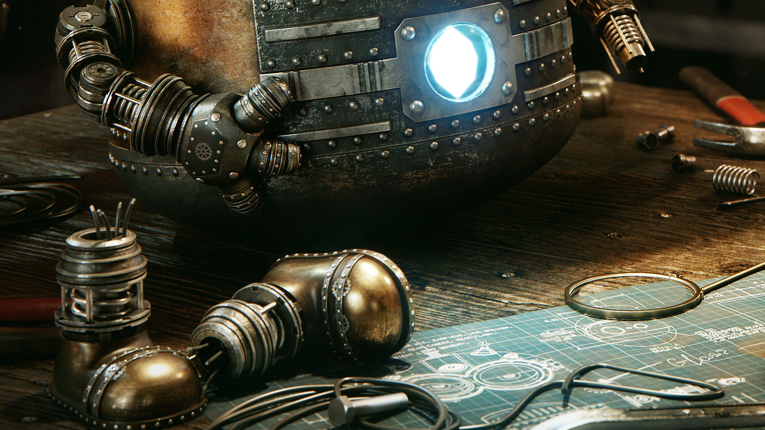 Steampunk Minion — close-up 4