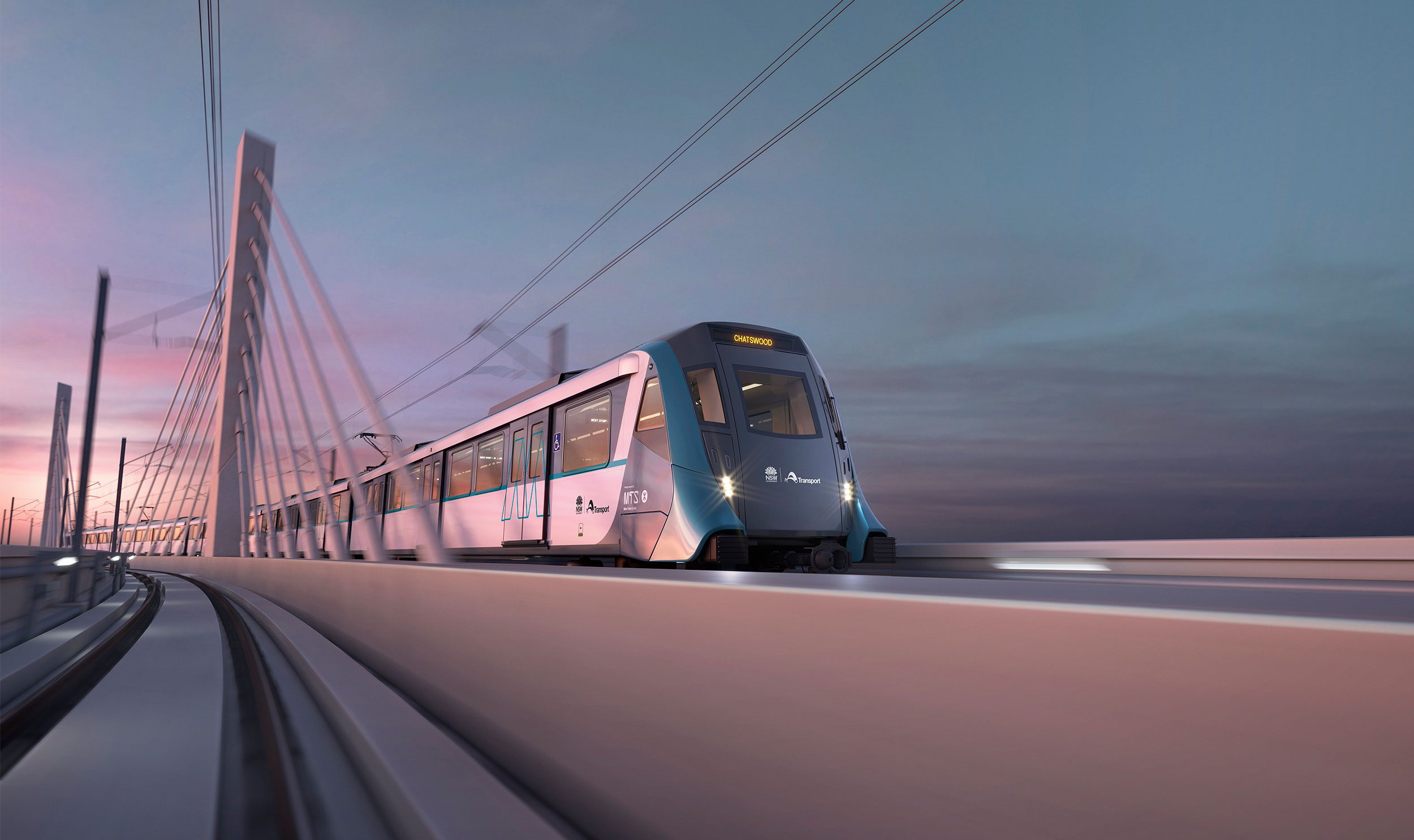 Sydney Metro / Night Train — final render 1
