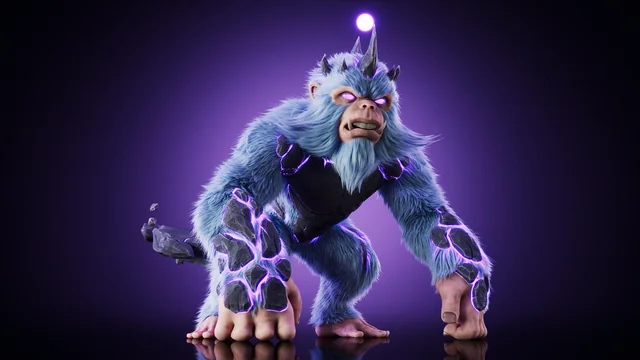 Aapon — Stage 2 — Illuvium creature render