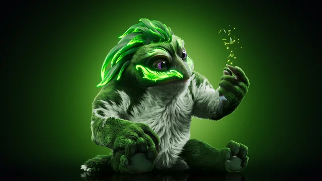 Doka — Stage 1 · Nature — Illuvium creature render