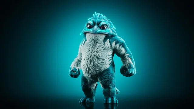 Doka — Stage 3 · Air — Illuvium creature render